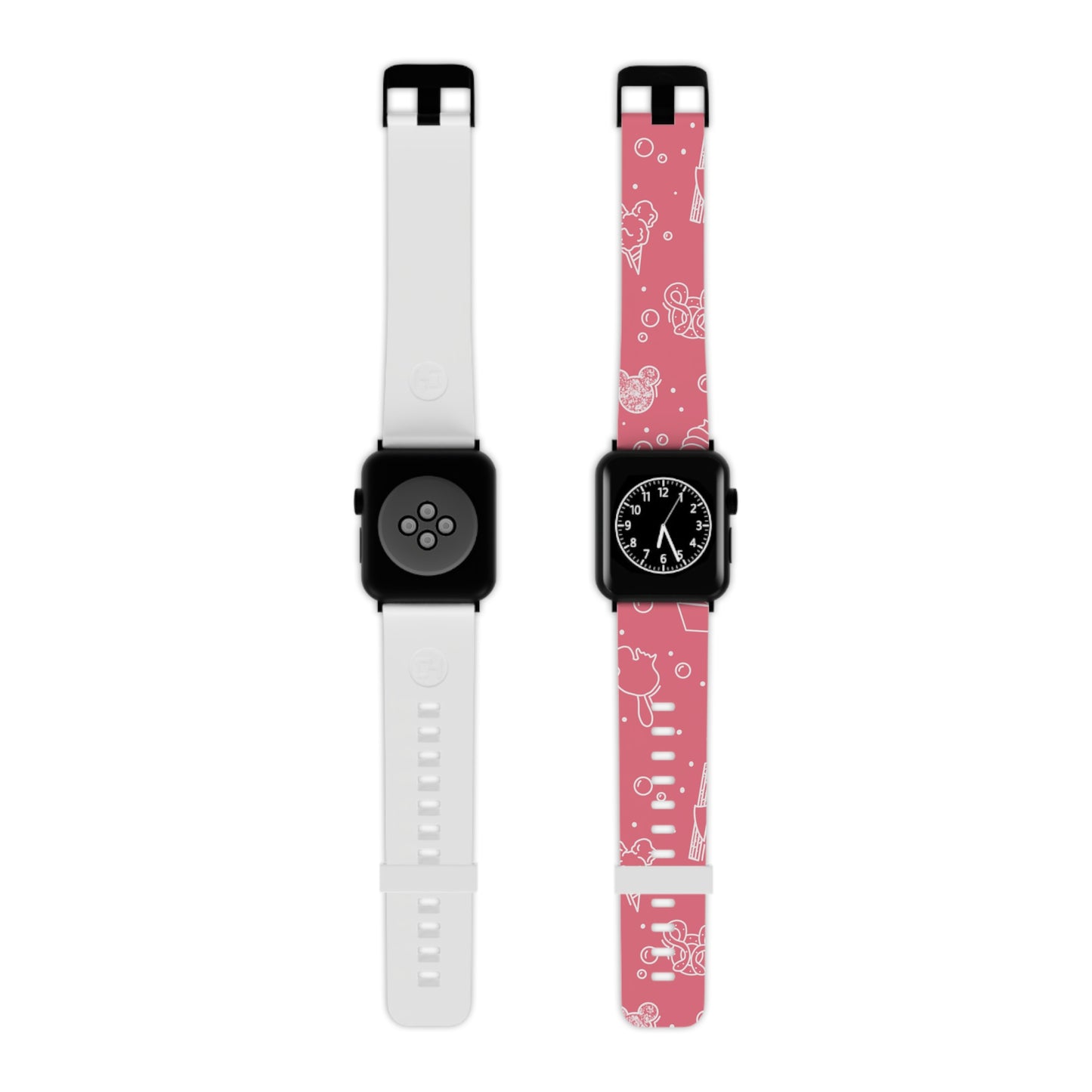 Snacks - Pink Coral - Watch Band for Apple Watch