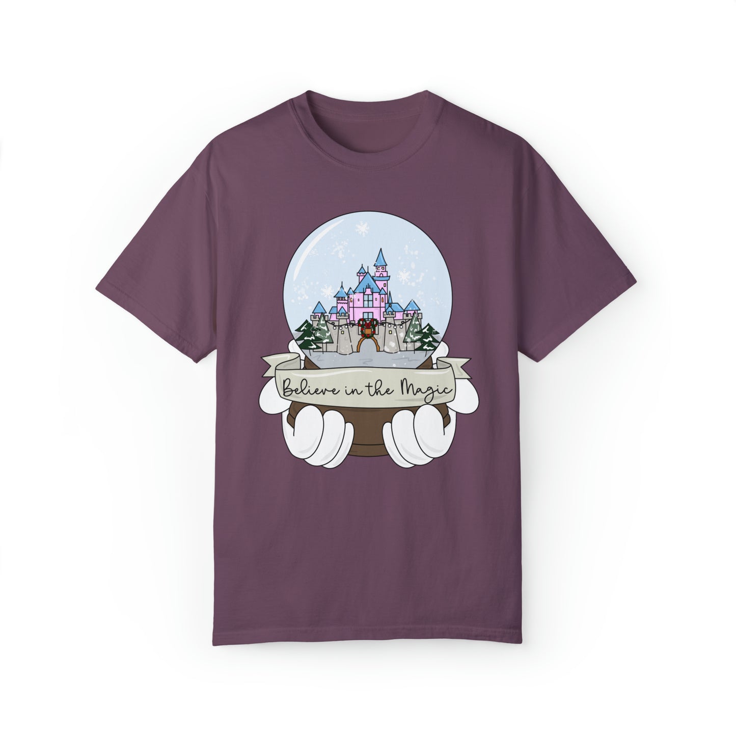 Adult DL Snow globe Tee - Comfort Colors