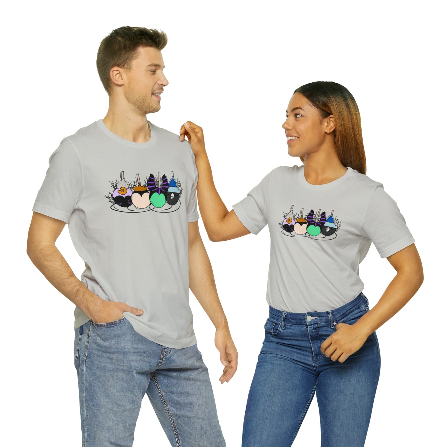 Adult Villain Apples Tee - Bella + Canvas