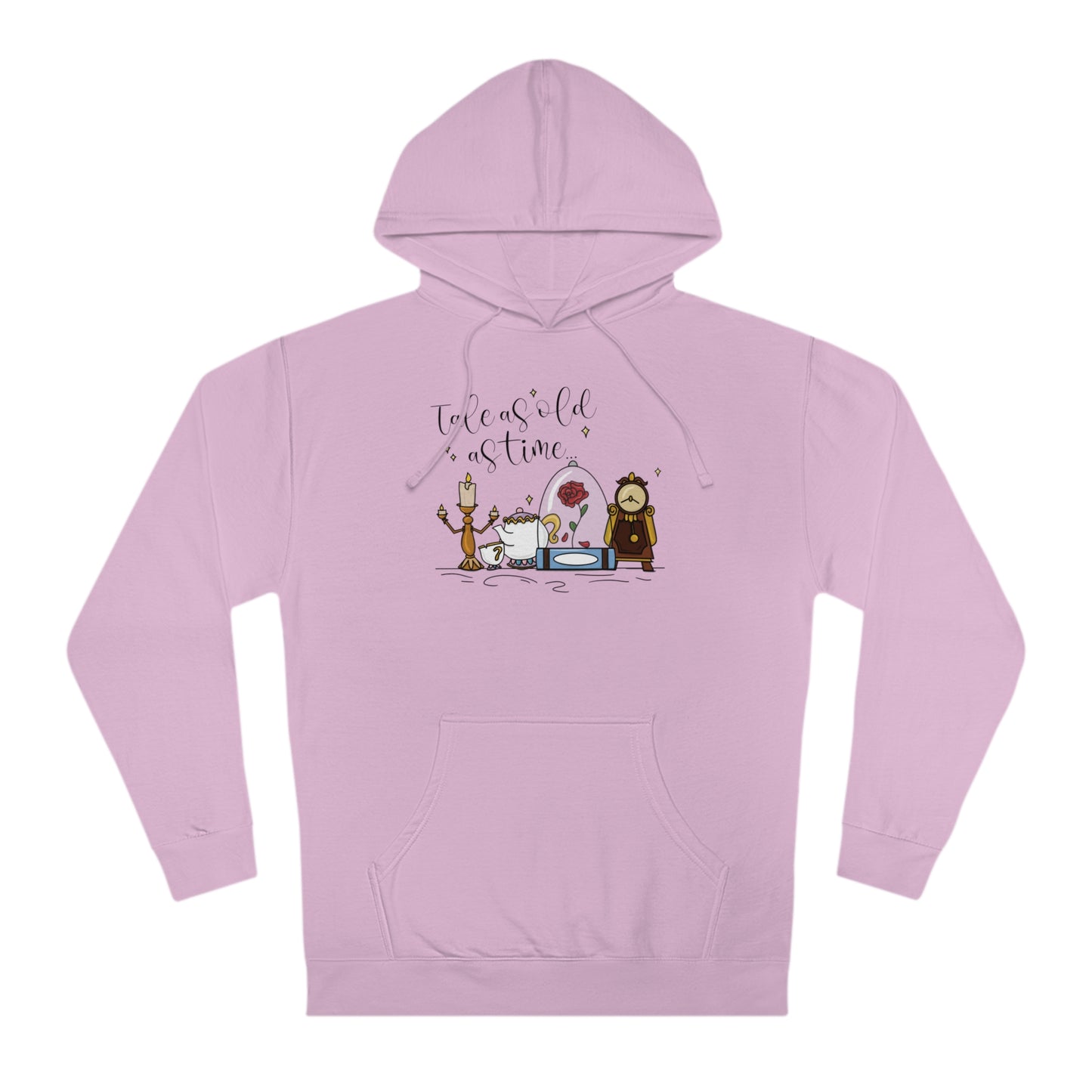 Adult Tale as old as Time - Hooded Sweatshirt