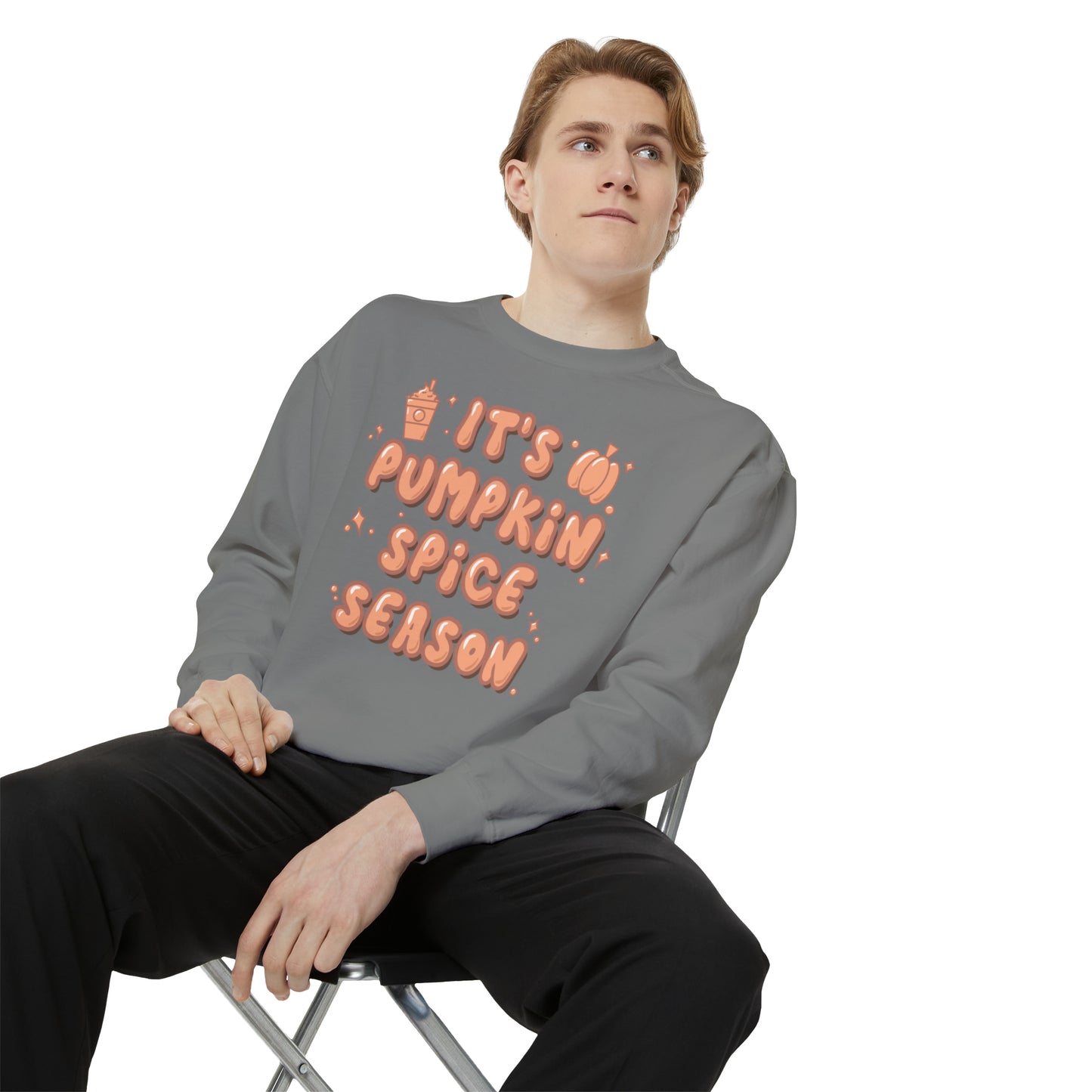 Adult Pumpkin Spice Season Tee - Comfort Colors Sweatshirt