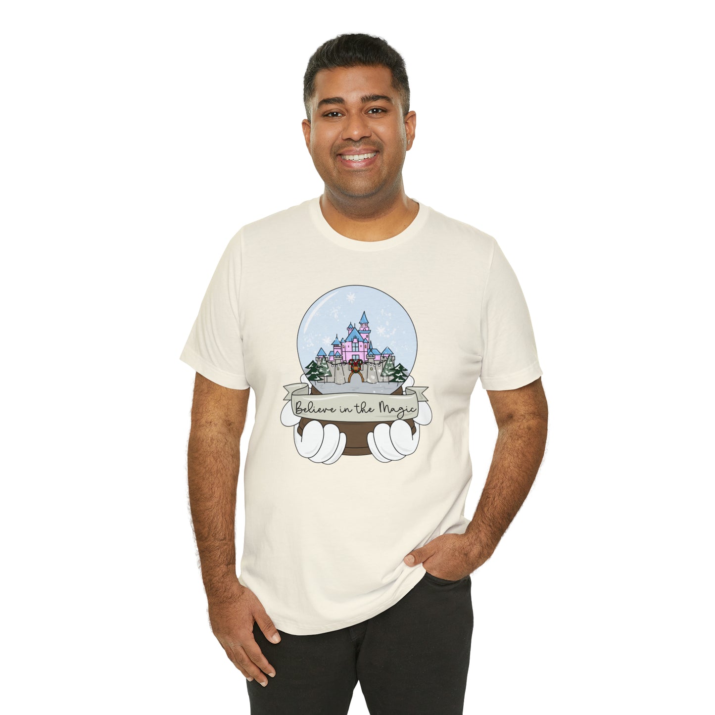 Adult DL Snow Globe Tee - Bella + Canvas