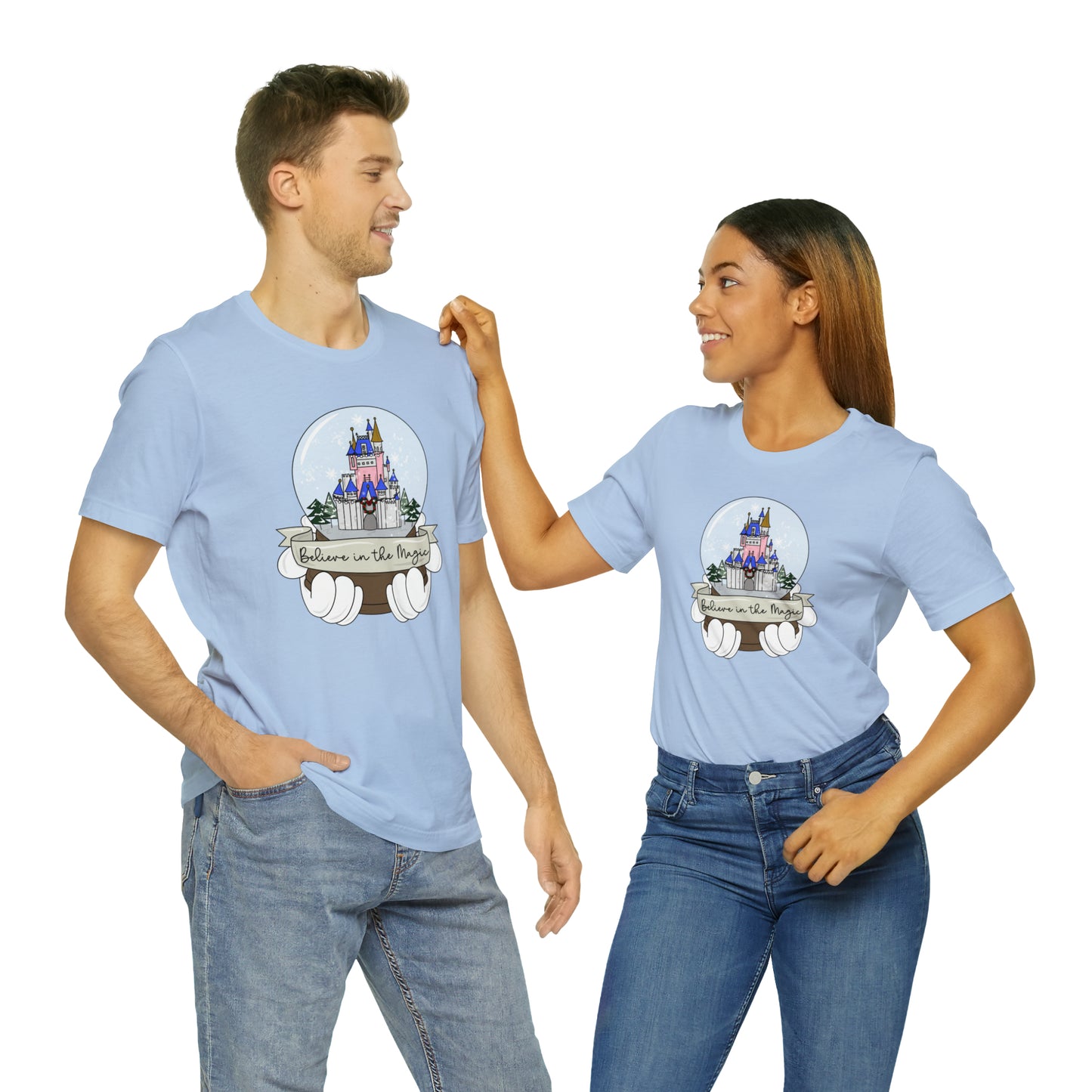 Adult WDW Snow Globe Tee - Bella + Canvas