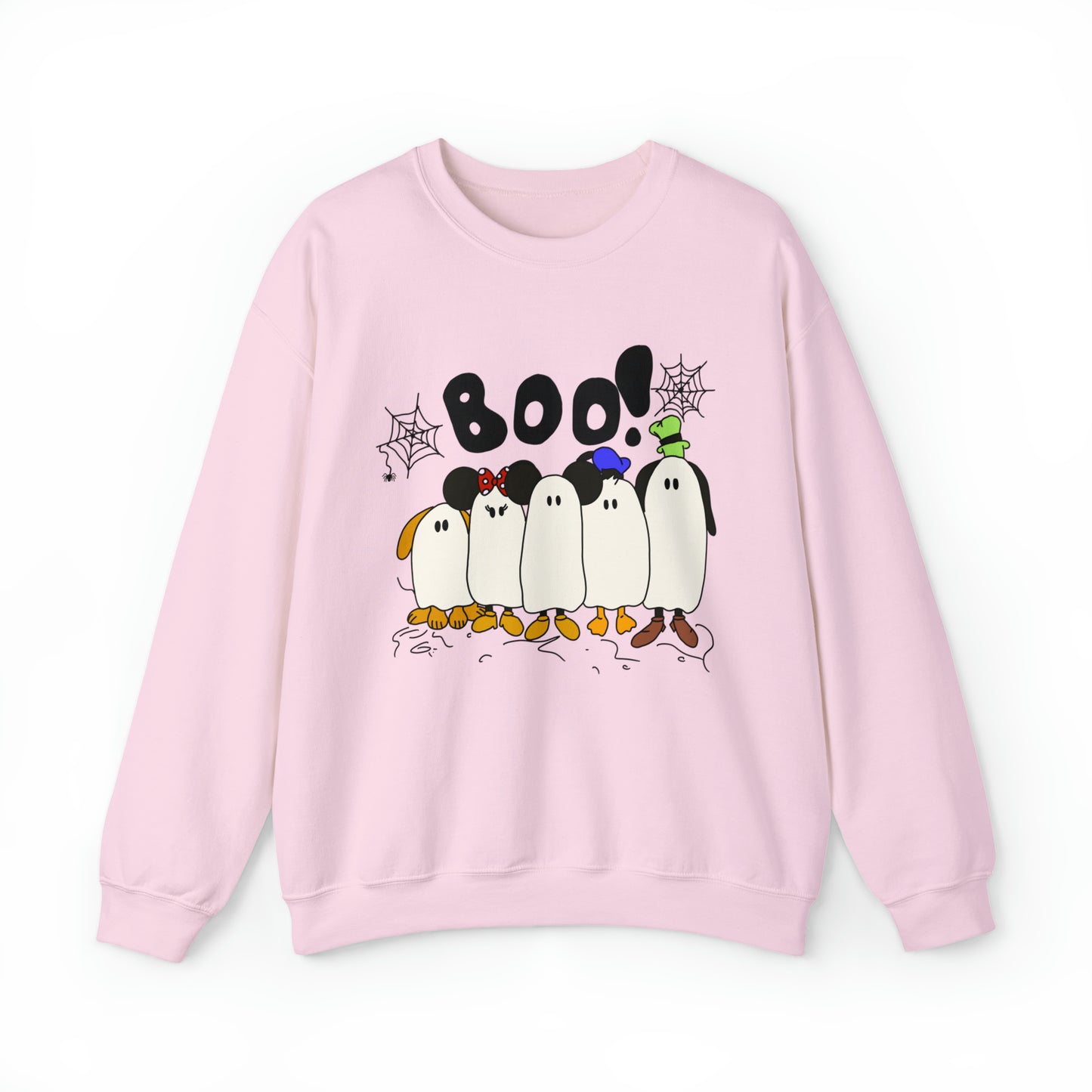 Adult Fabulous Ghosts Crewneck - Gildan