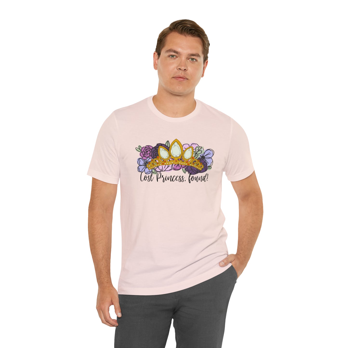 Adult Lost Princess, found Tee - Bella + Canvas
