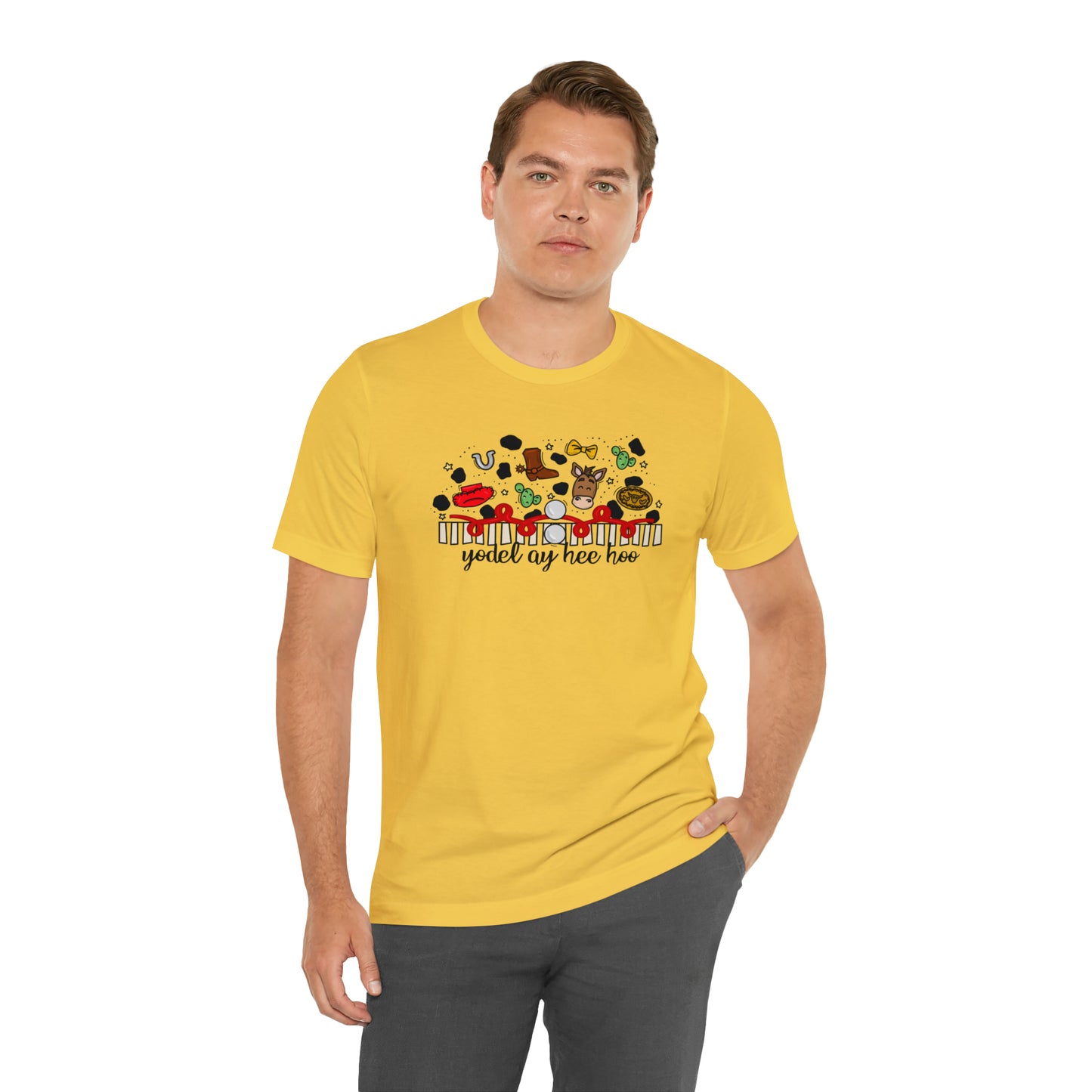 Adult Cowgirl Doodle Tee - Bella + Canvas