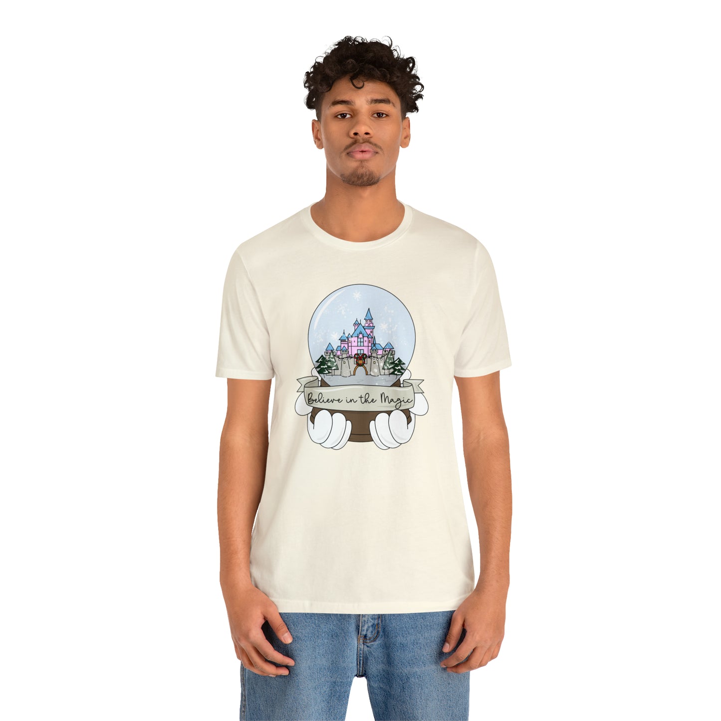 Adult DL Snow Globe Tee - Bella + Canvas