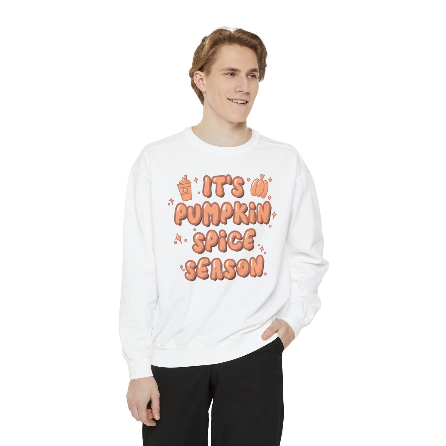 Adult Pumpkin Spice Season Tee - Comfort Colors Sweatshirt