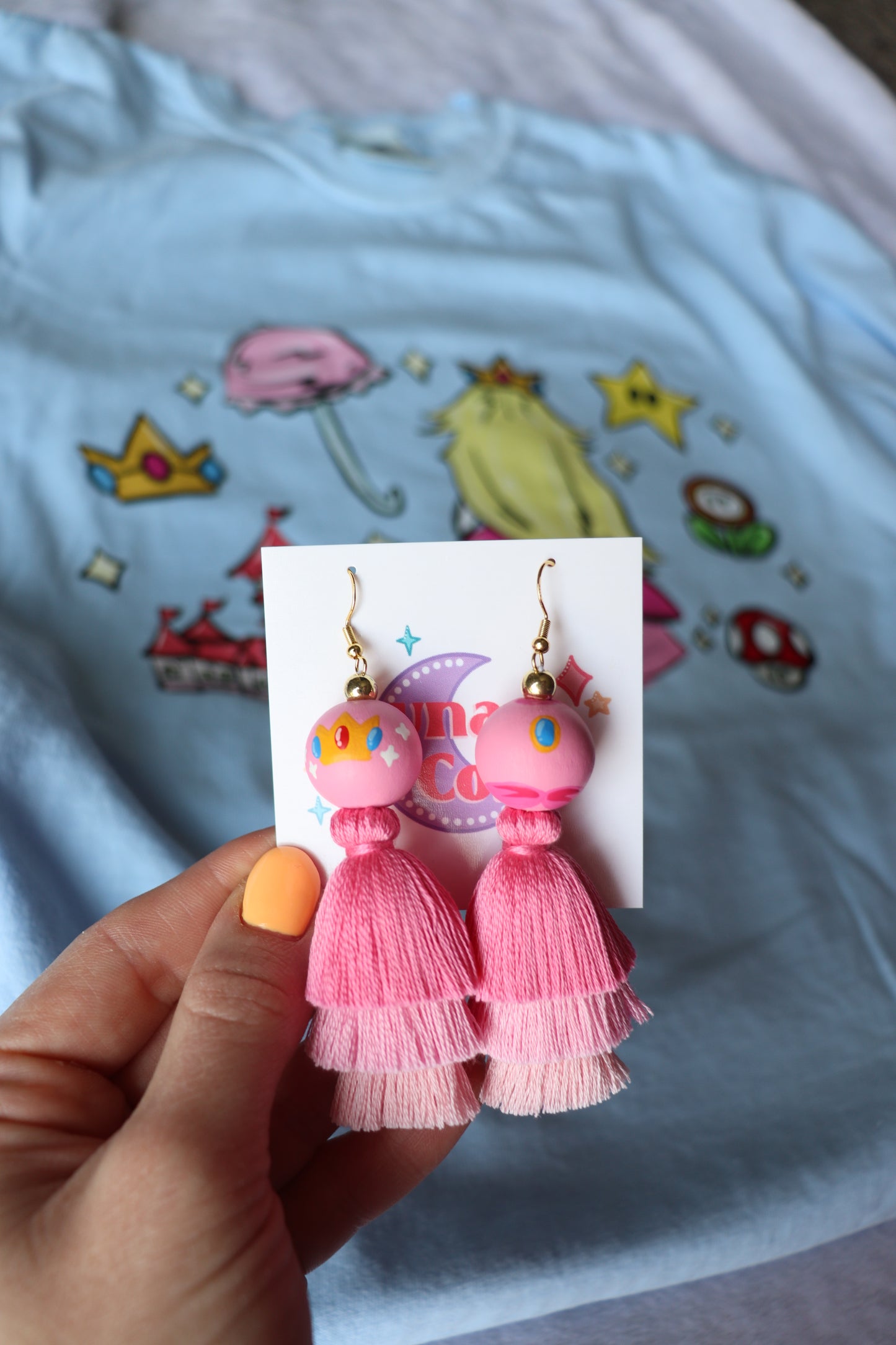 3 Tier Mushroom Princess Earrings
