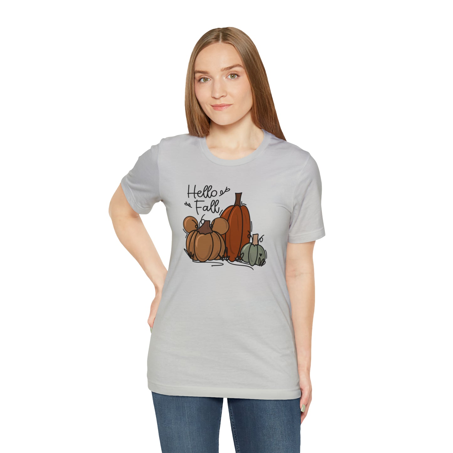 Adult Hello Fall Tee - Bella + Canvas