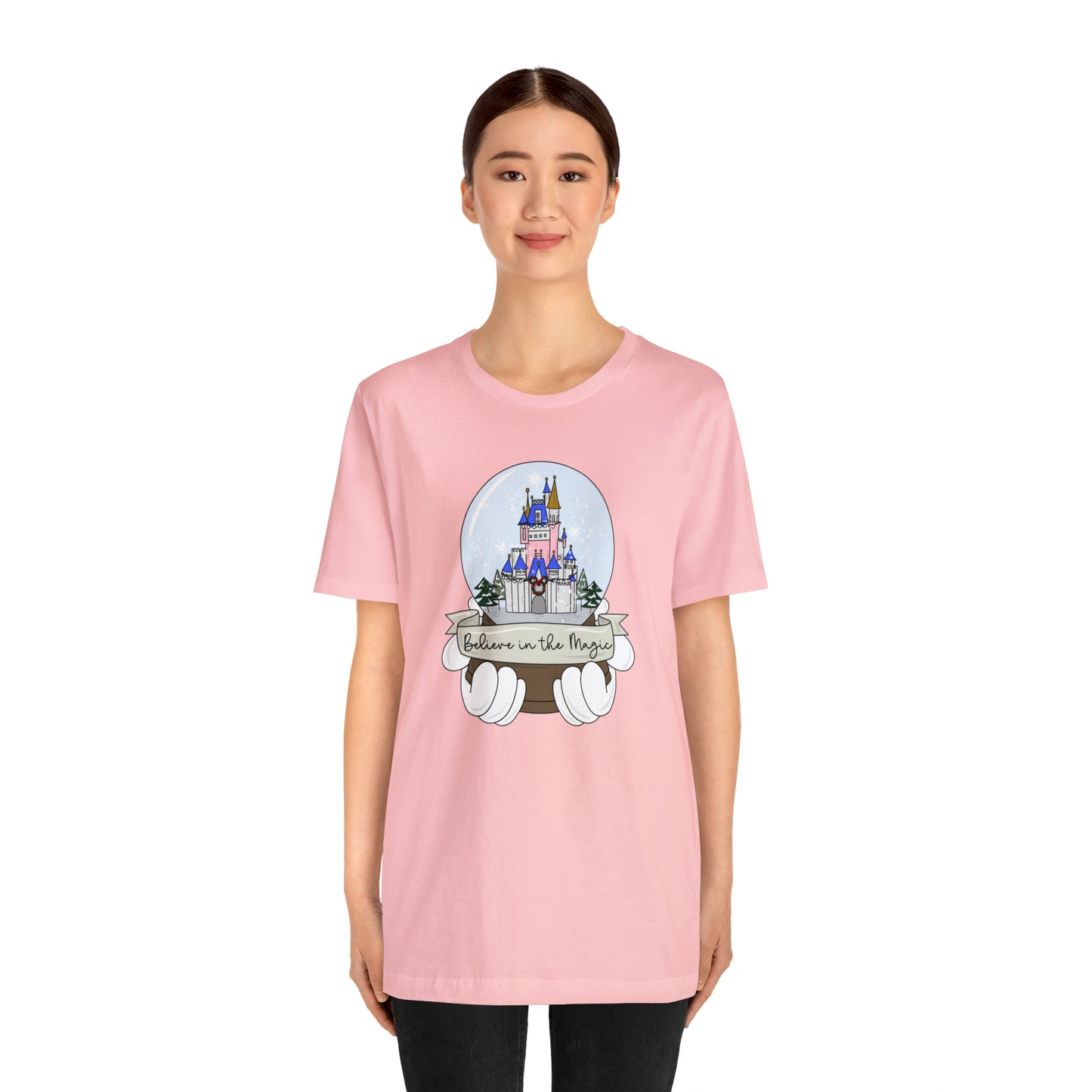 Adult WDW Snow Globe Tee - Bella + Canvas