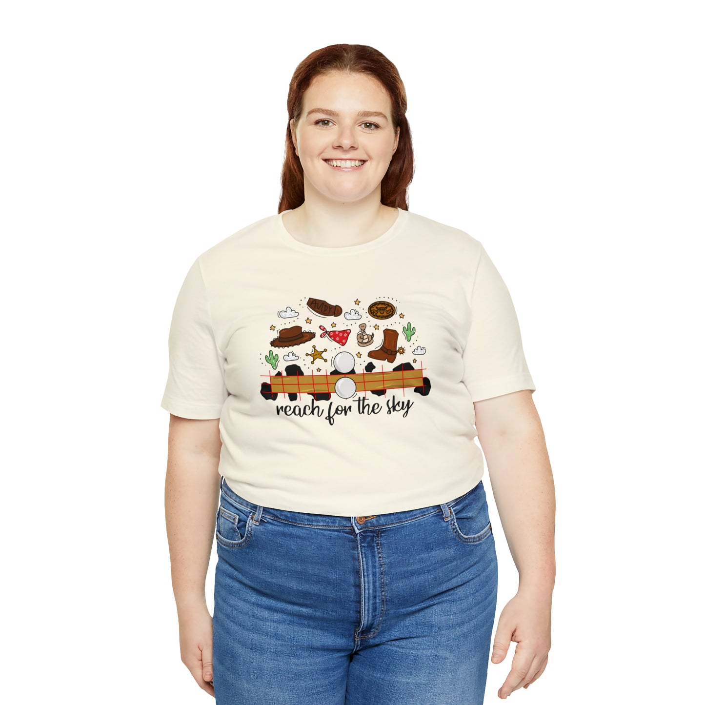 Adult Cowboy Doodle Tee - Bella + Canvas