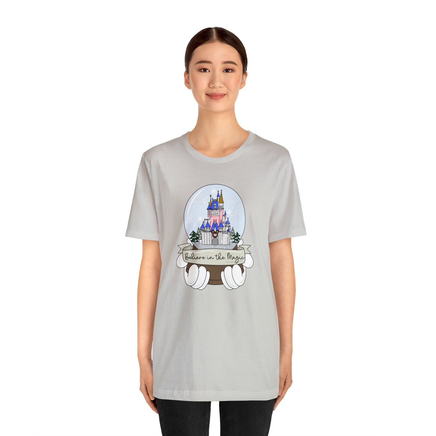 Adult WDW Snow Globe Tee - Bella + Canvas