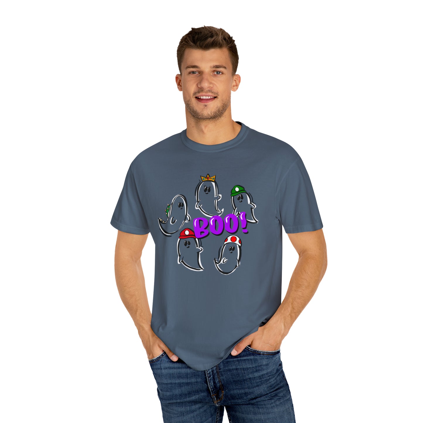 Adult Super Boo Tee - Comfort Colors