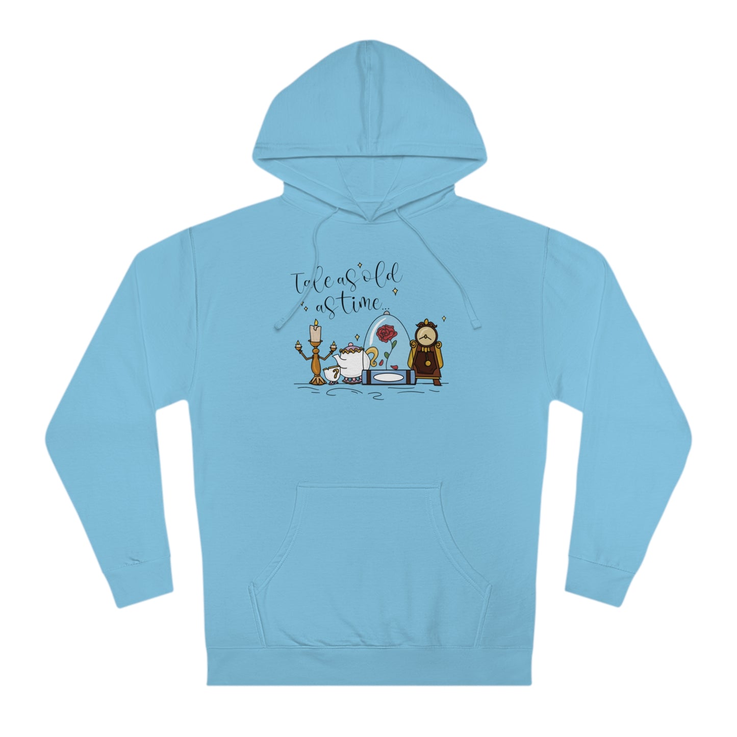 Adult Tale as old as Time - Hooded Sweatshirt