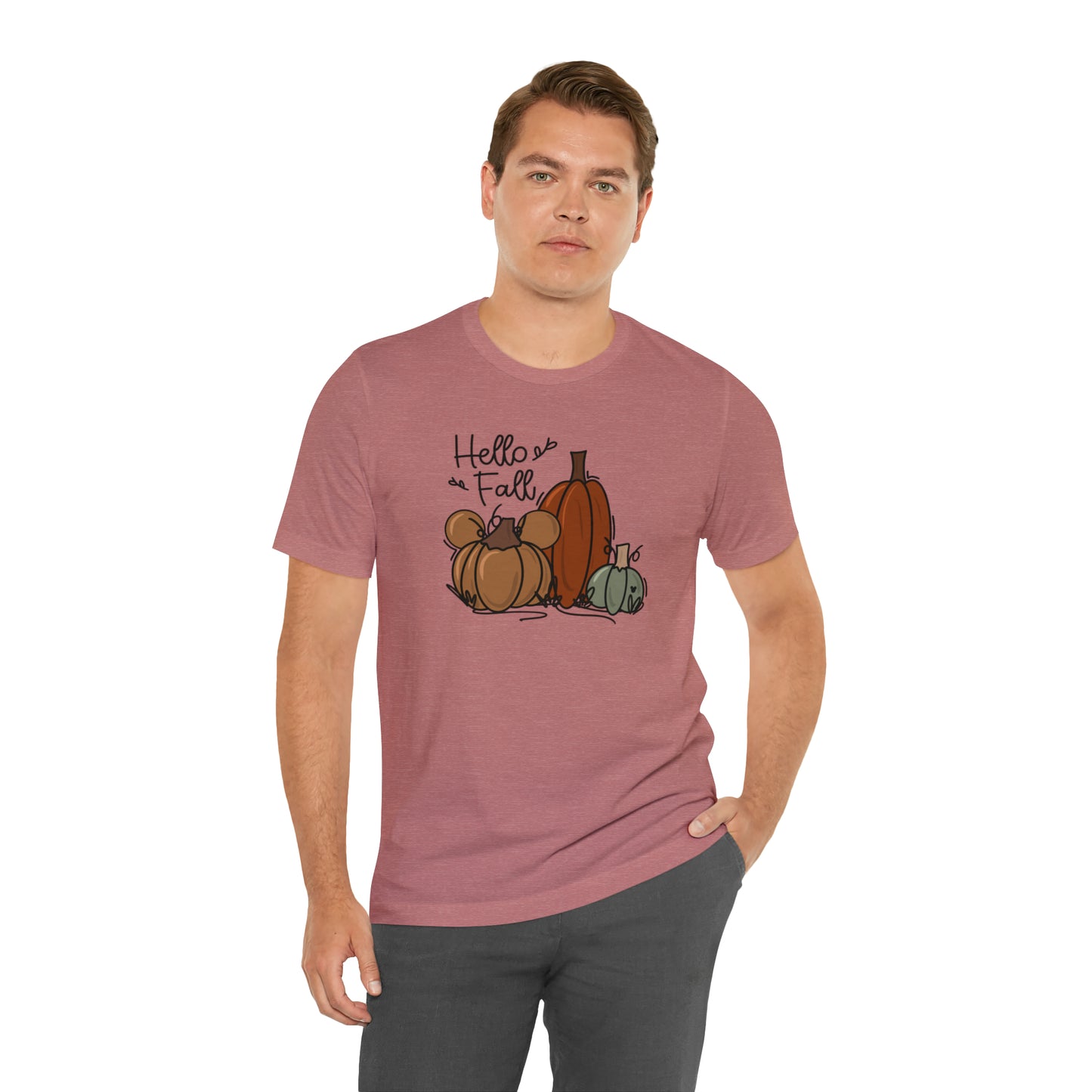 Adult Hello Fall Tee - Bella + Canvas