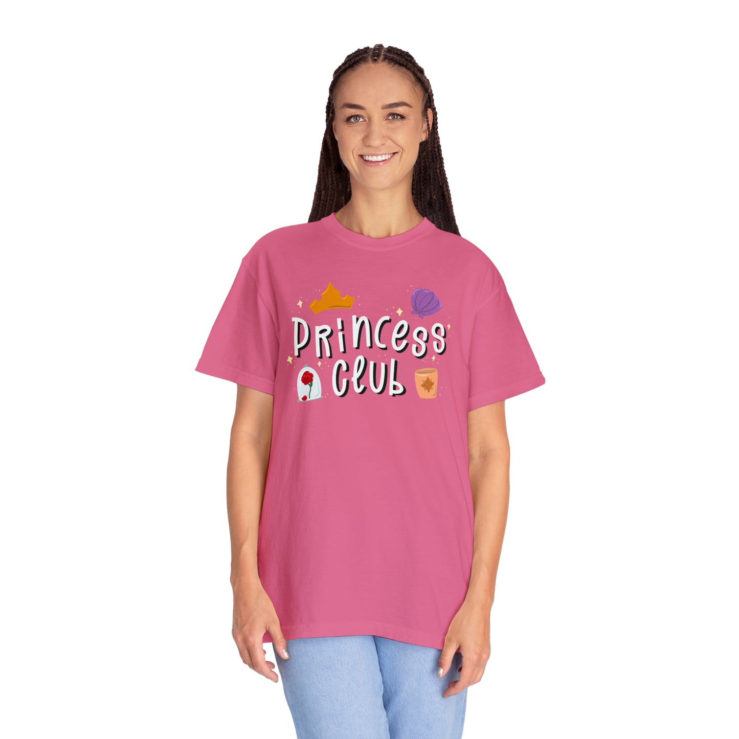Adult Princess Club Tee - Comfort Colors