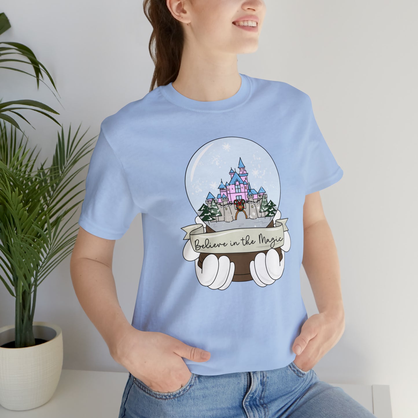 Adult DL Snow Globe Tee - Bella + Canvas