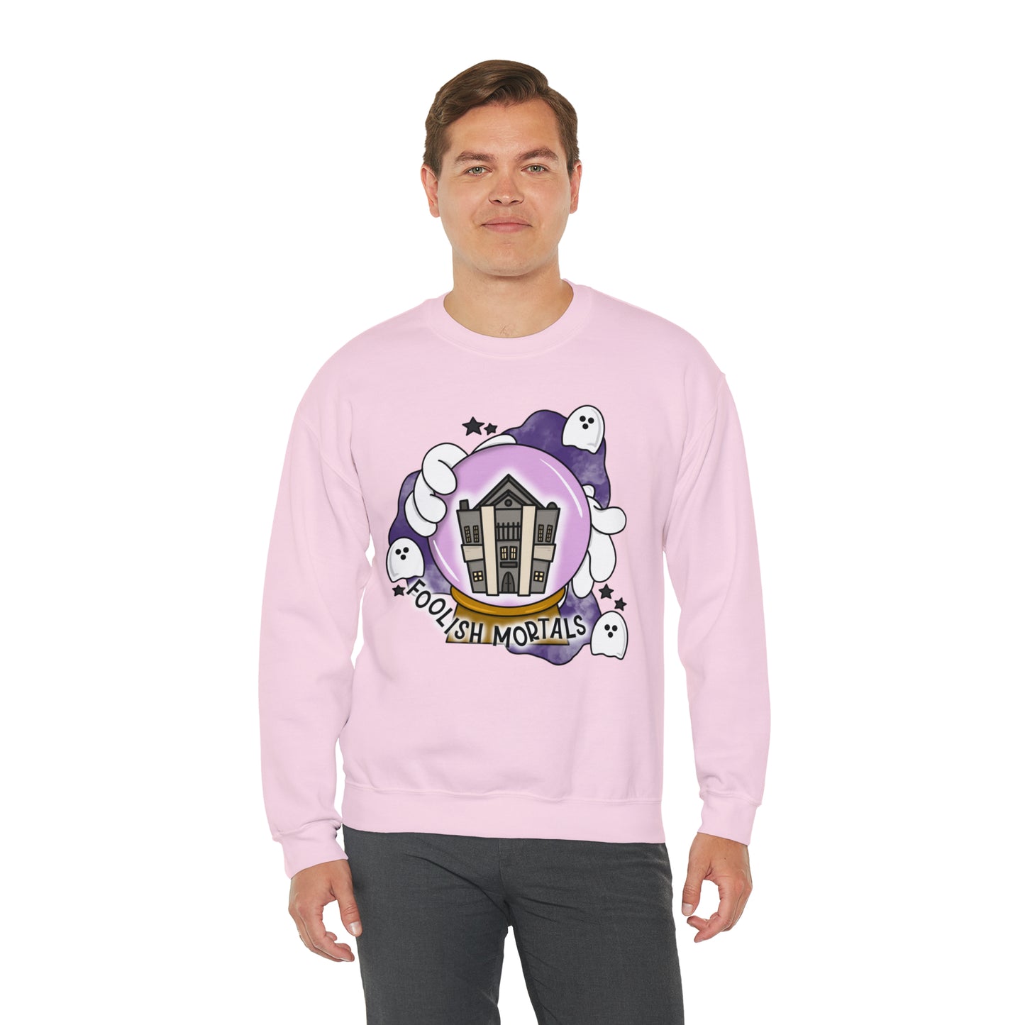Adult Foolish Mortals Crewneck - Gildan