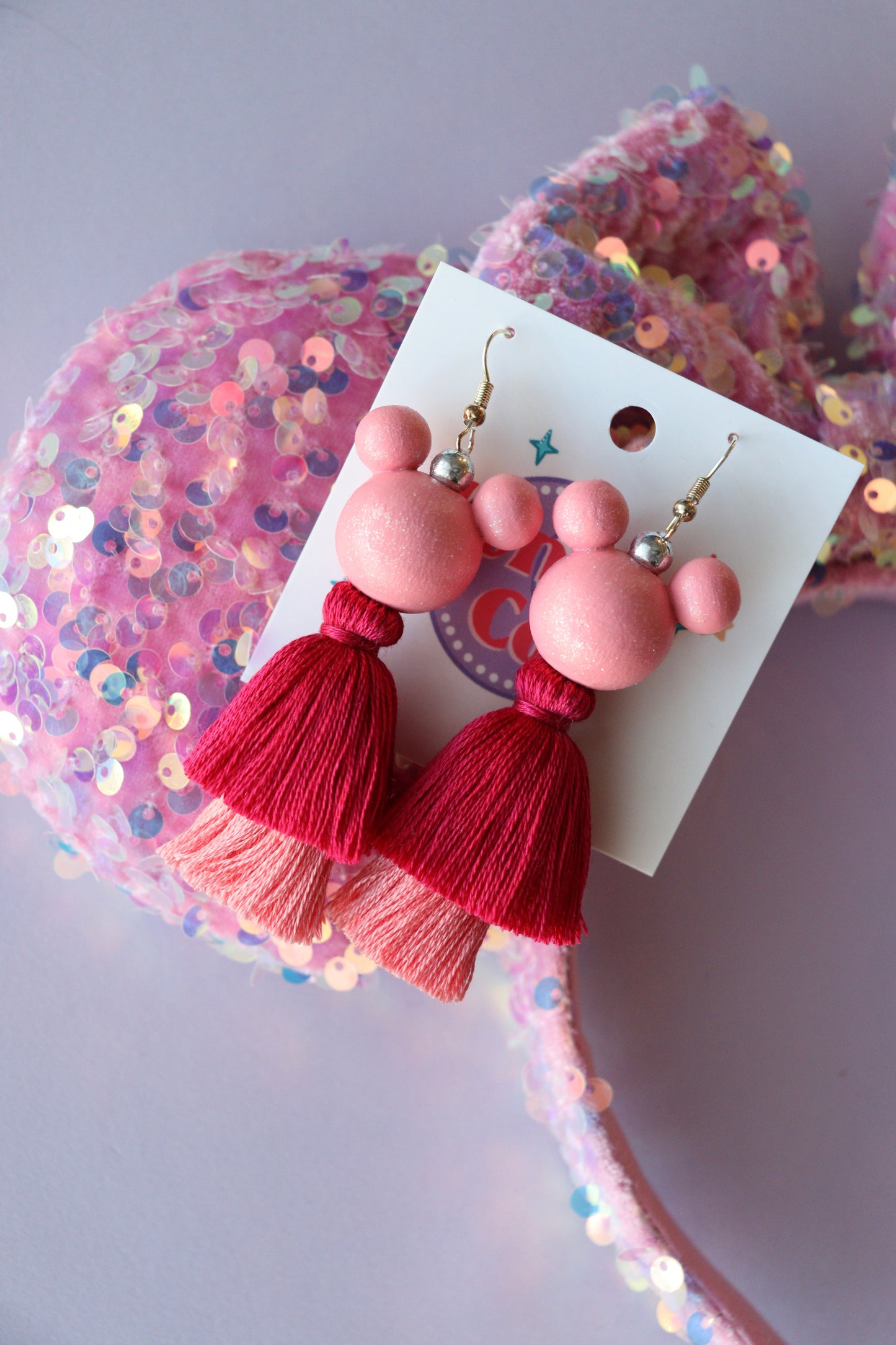 Red/Pink Earrings