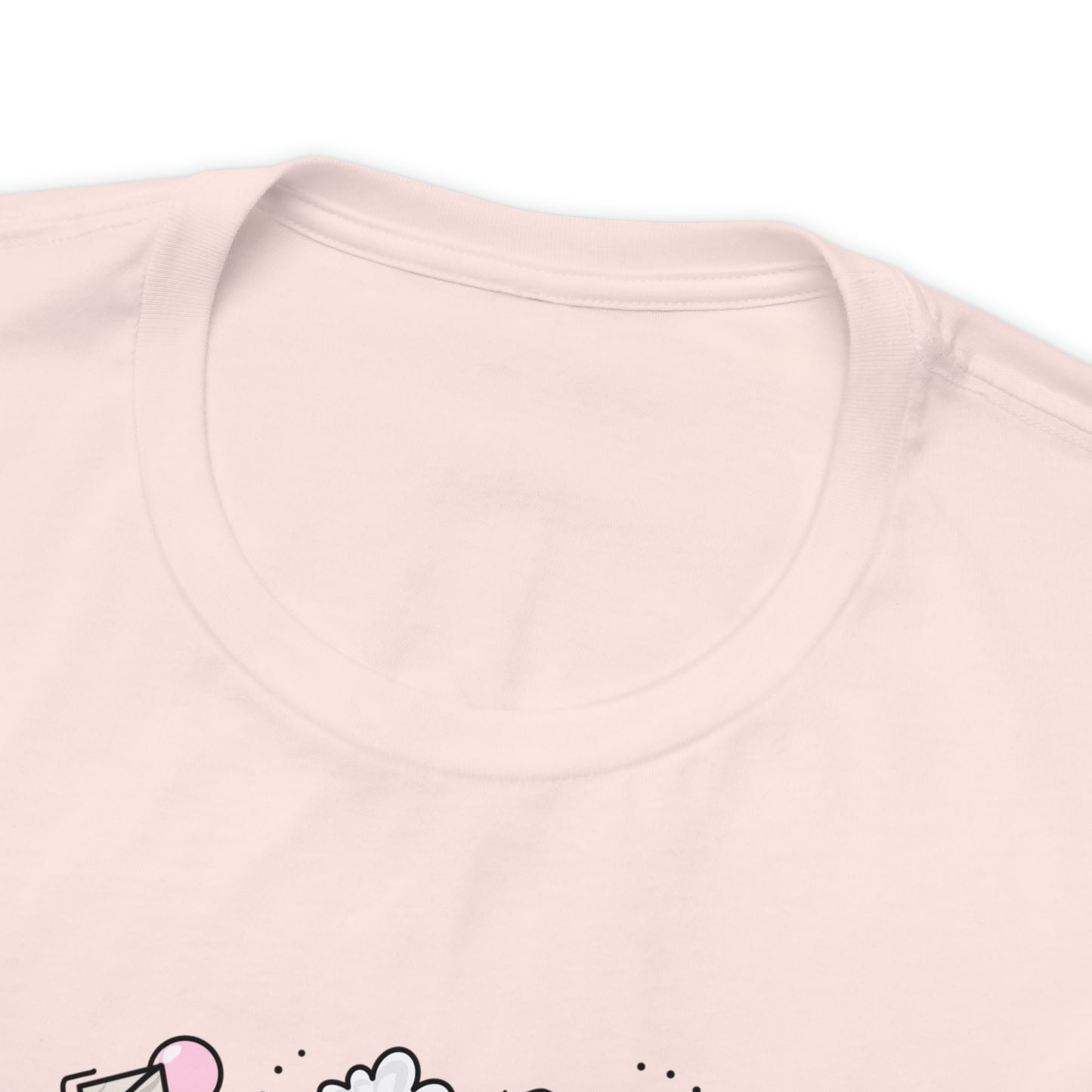 Adult Bow Peep Doodle Tee - Bella + Canvas