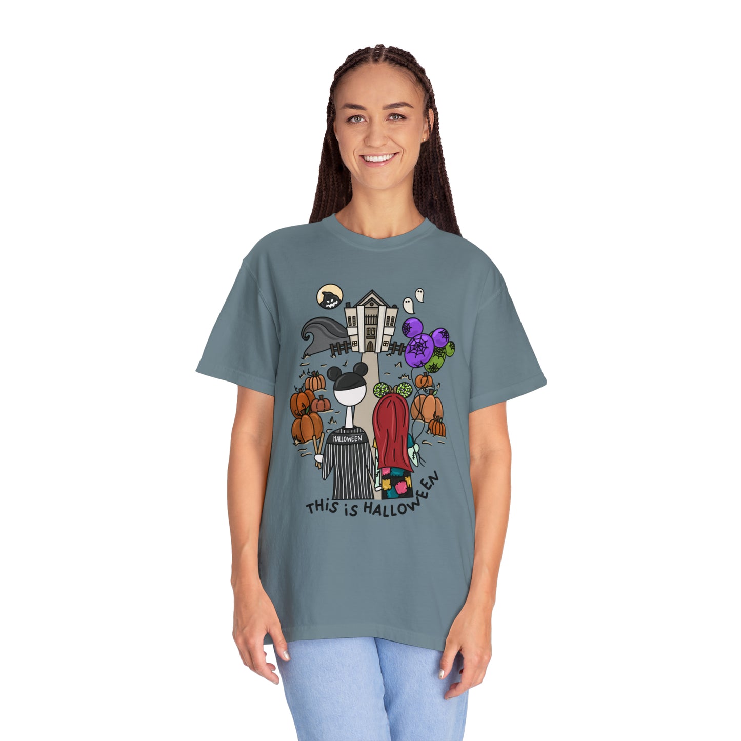 Adult This is Halloween Duo Tee - Comfort Colors