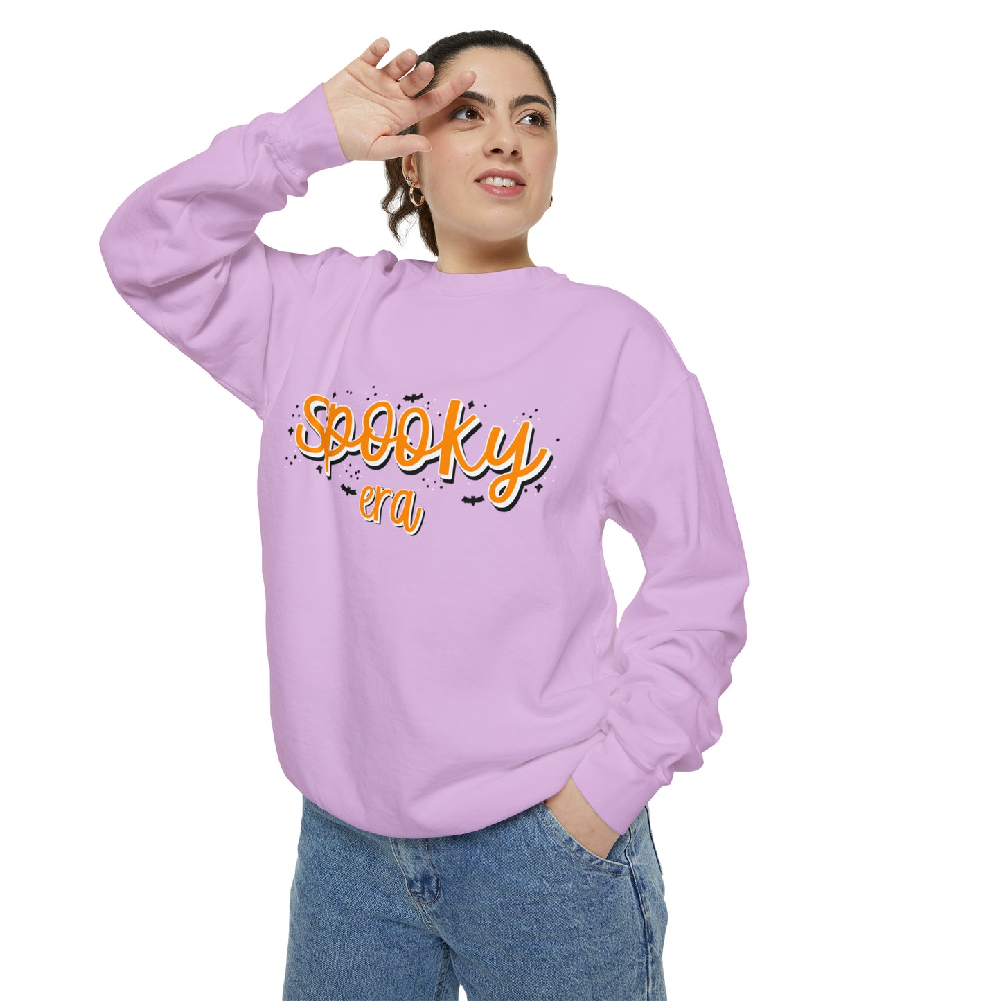 Adult Spooky Era Crew - Comfort Colors