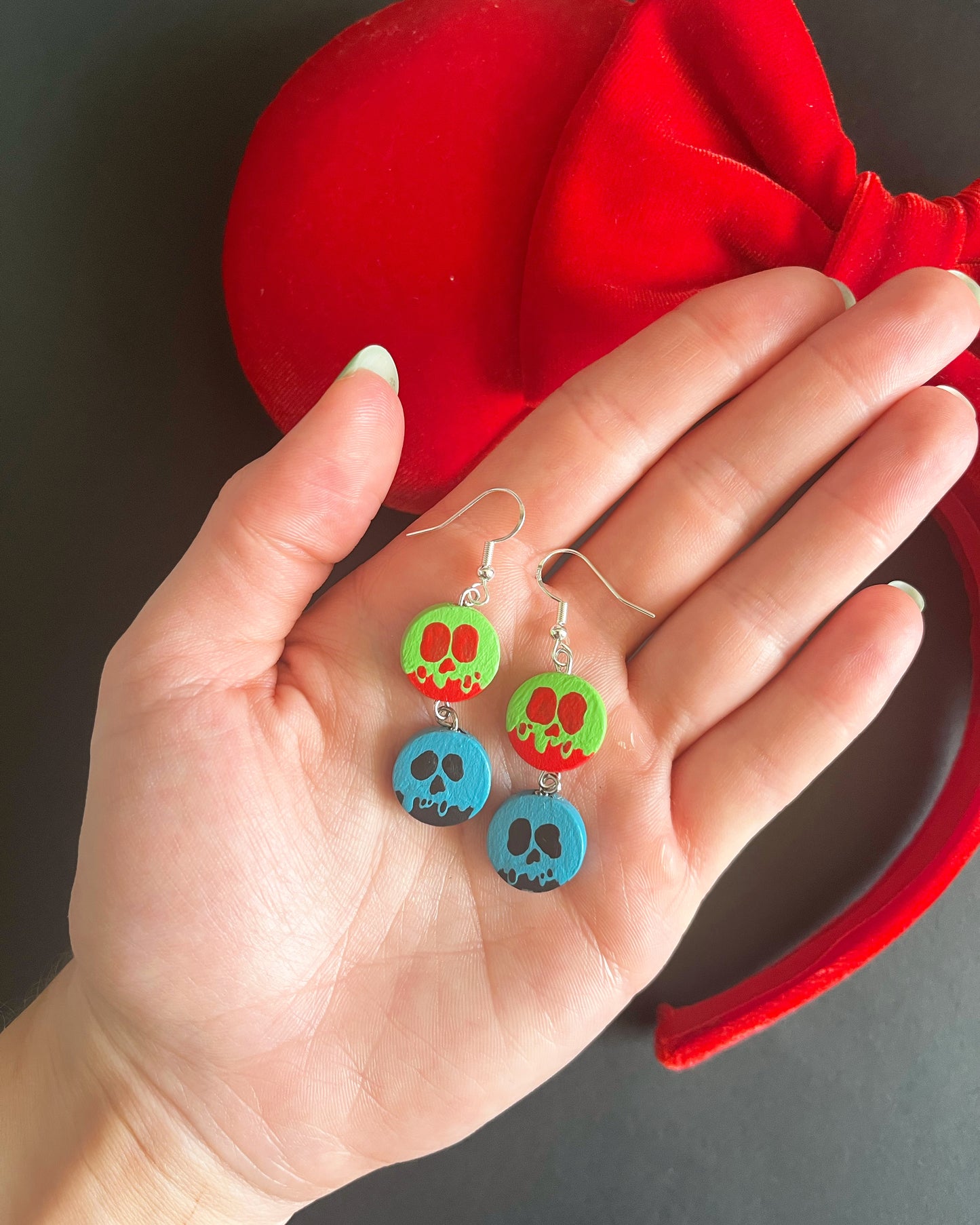 Poison Apple Dangle Earrings