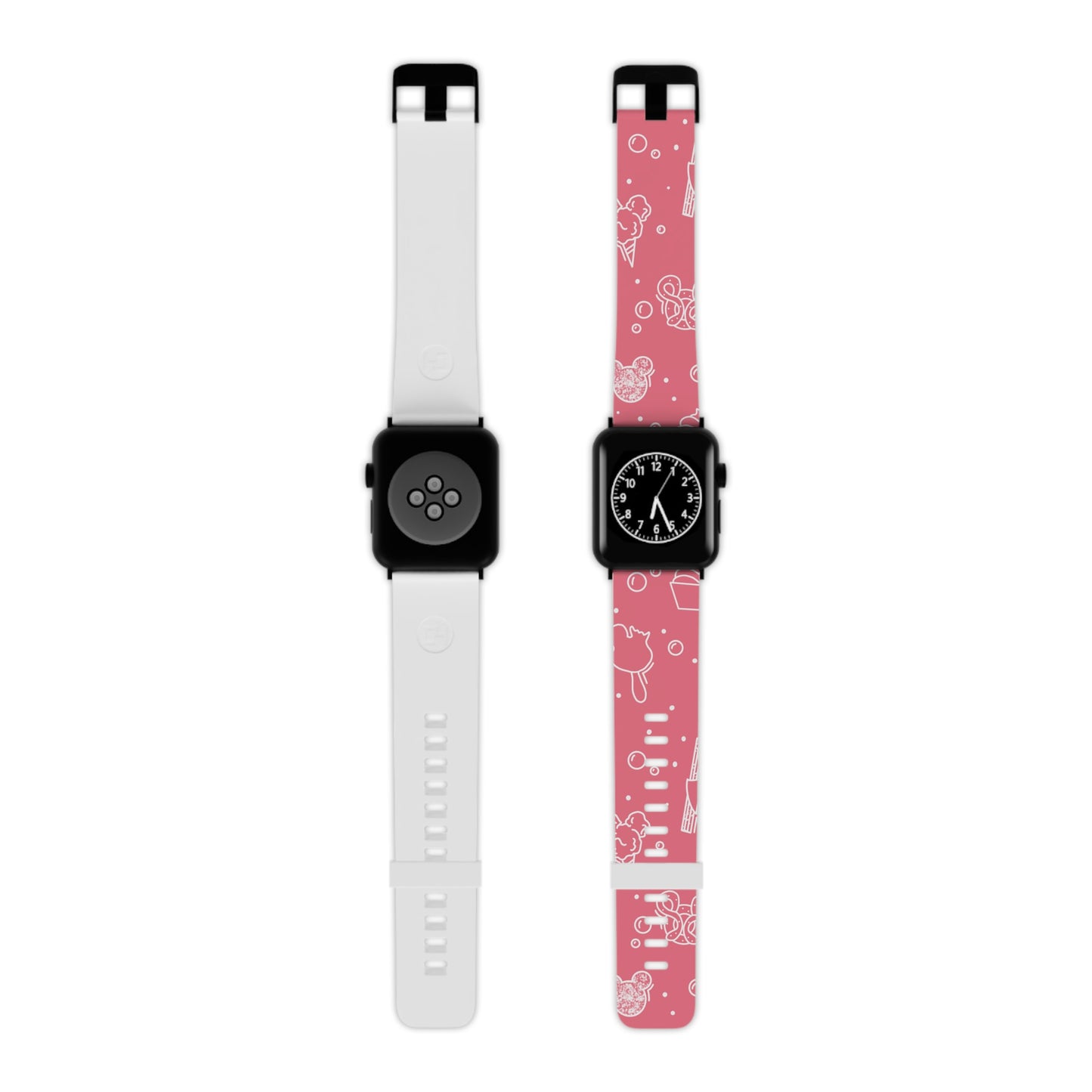 Snacks - Pink Coral - Watch Band for Apple Watch