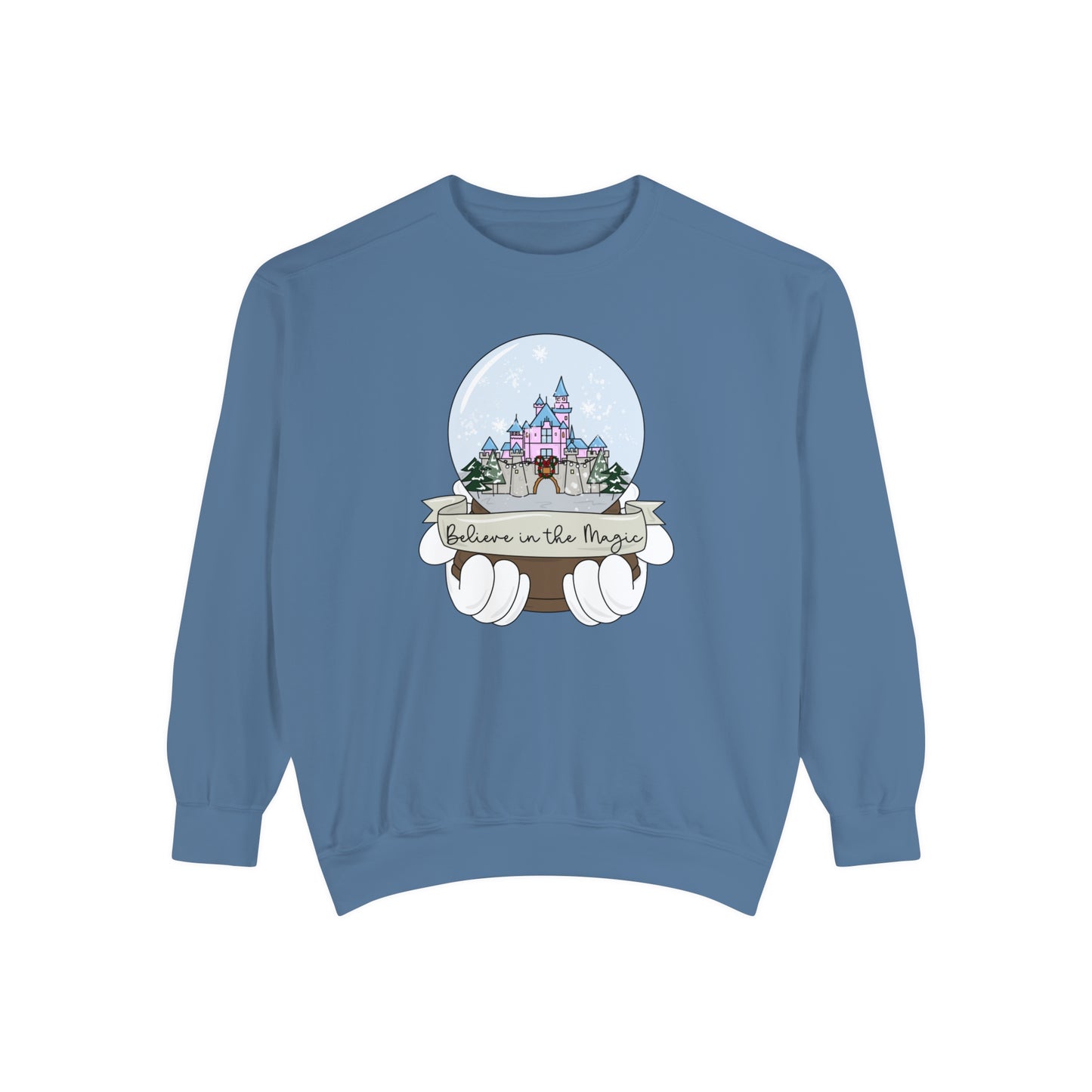 Adult DL Snow Globe Crewneck - Comfort Colors