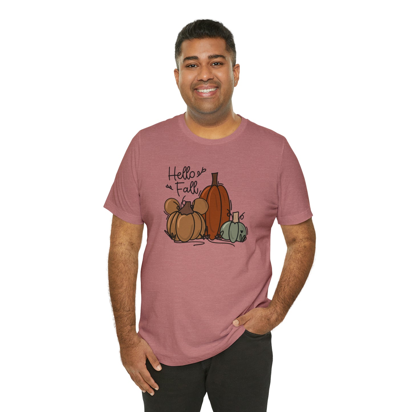 Adult Hello Fall Tee - Bella + Canvas