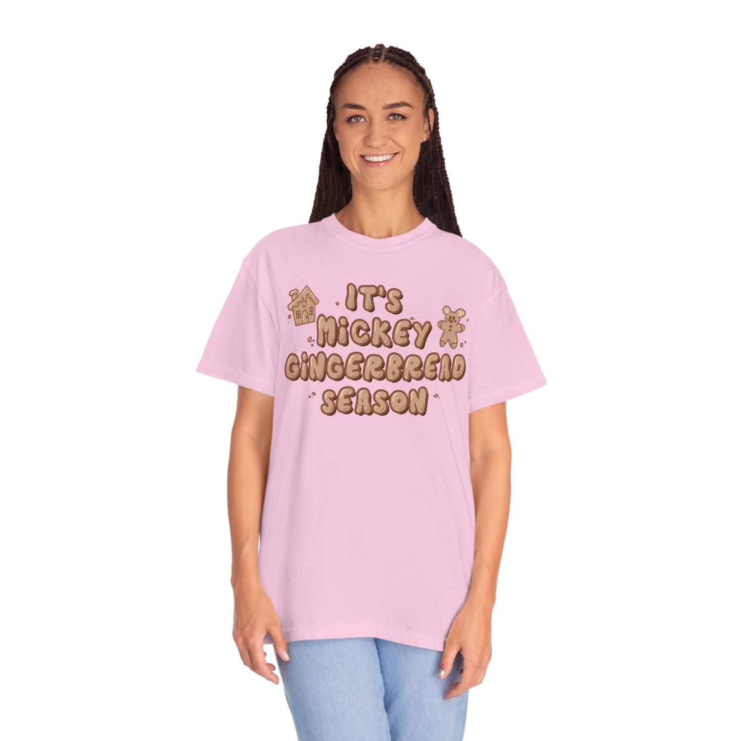 Adult Gingerbread Season Tee - Comfort Colors