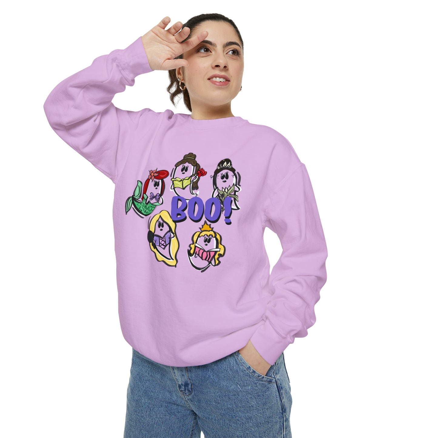 Adult Princess Boo Tee - Comfort Colors