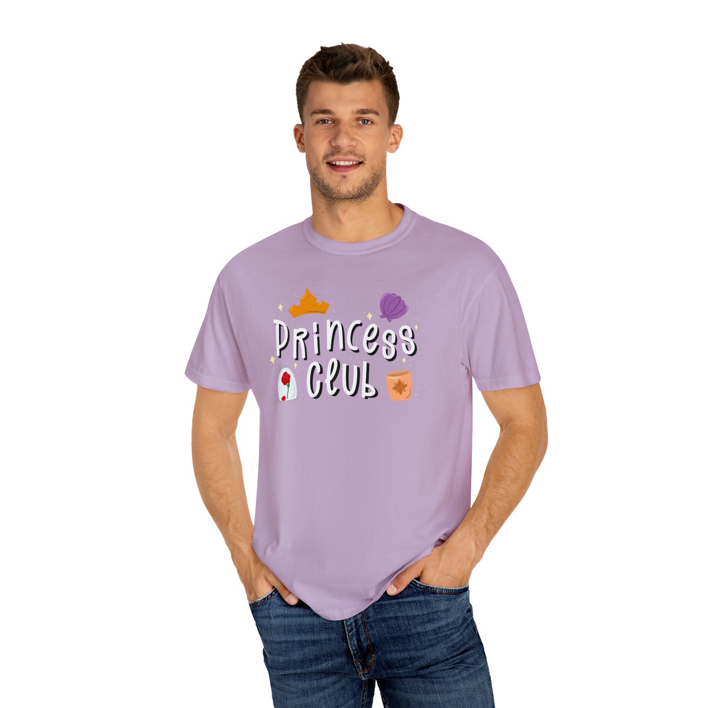 Adult Princess Club Tee - Comfort Colors