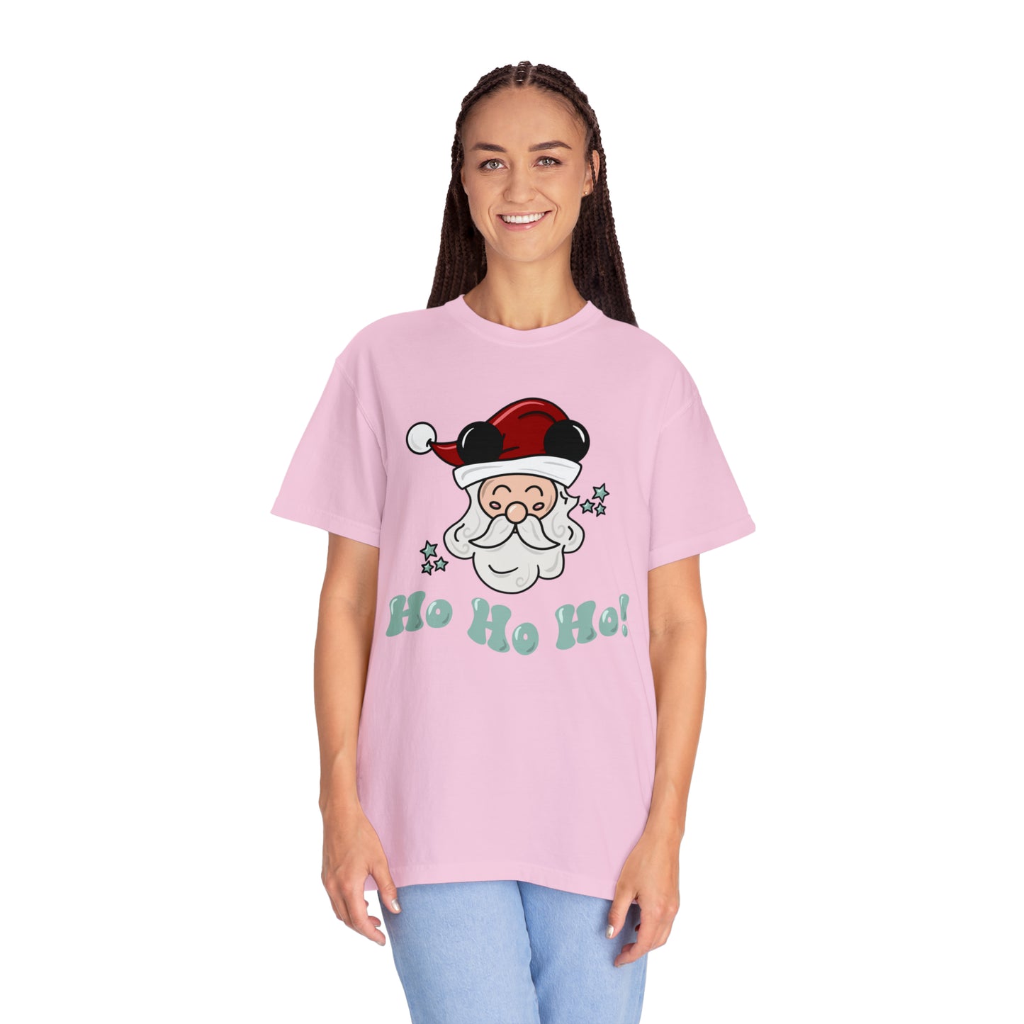 Adult Magical Santa, Green Tee - Comfort Colors