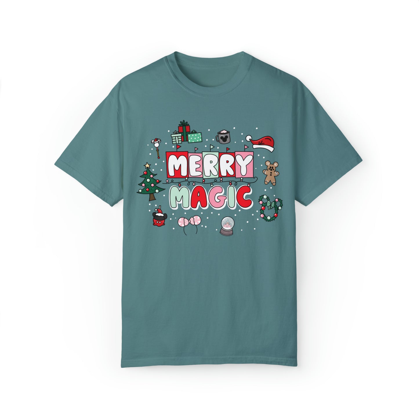 Adult Merry Magic Tee - Comfort Colors