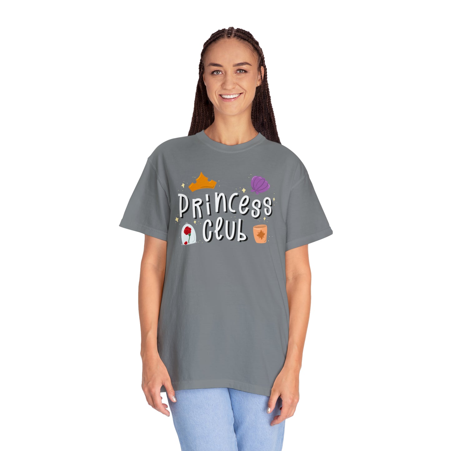 Adult Princess Club Tee - Comfort Colors