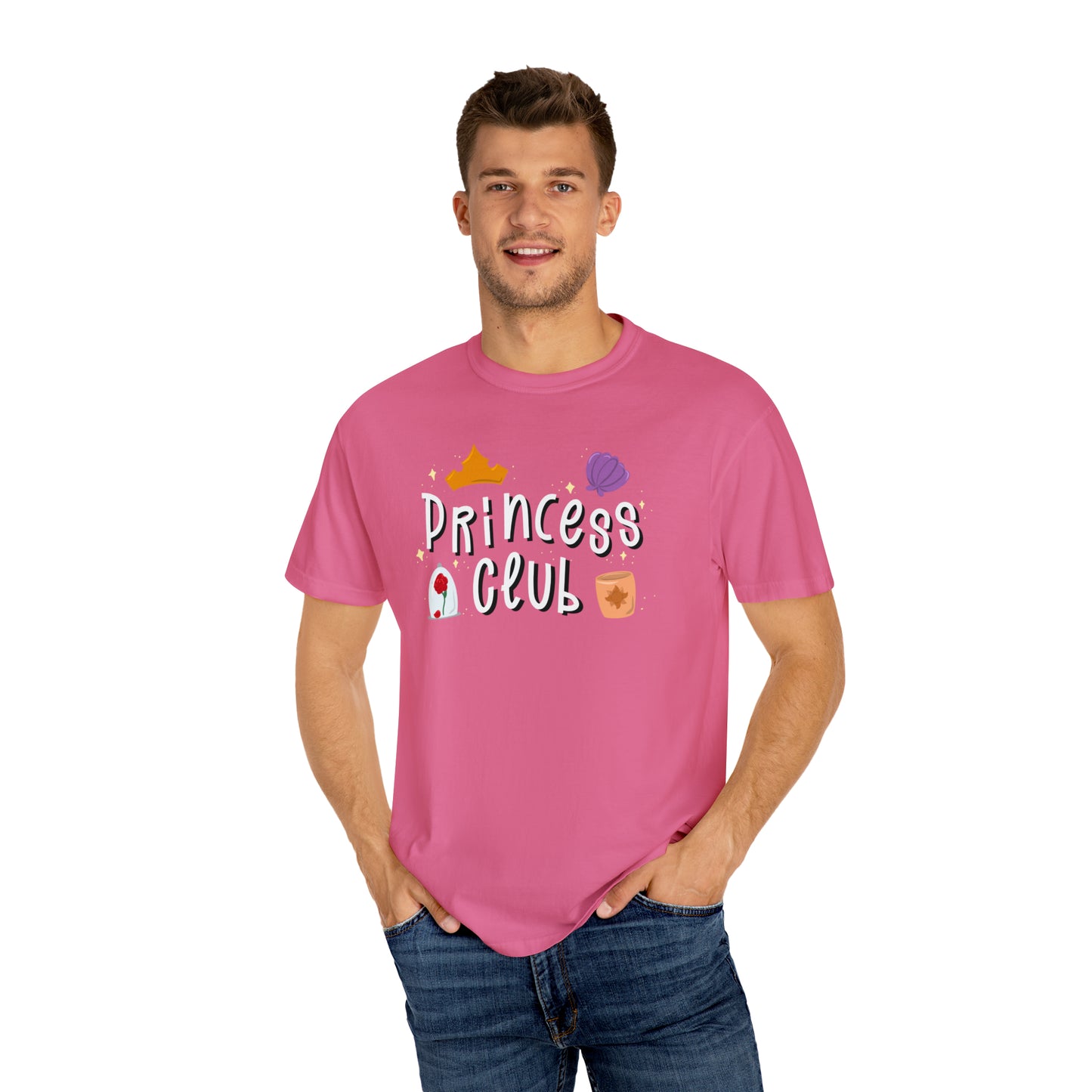 Adult Princess Club Tee - Comfort Colors
