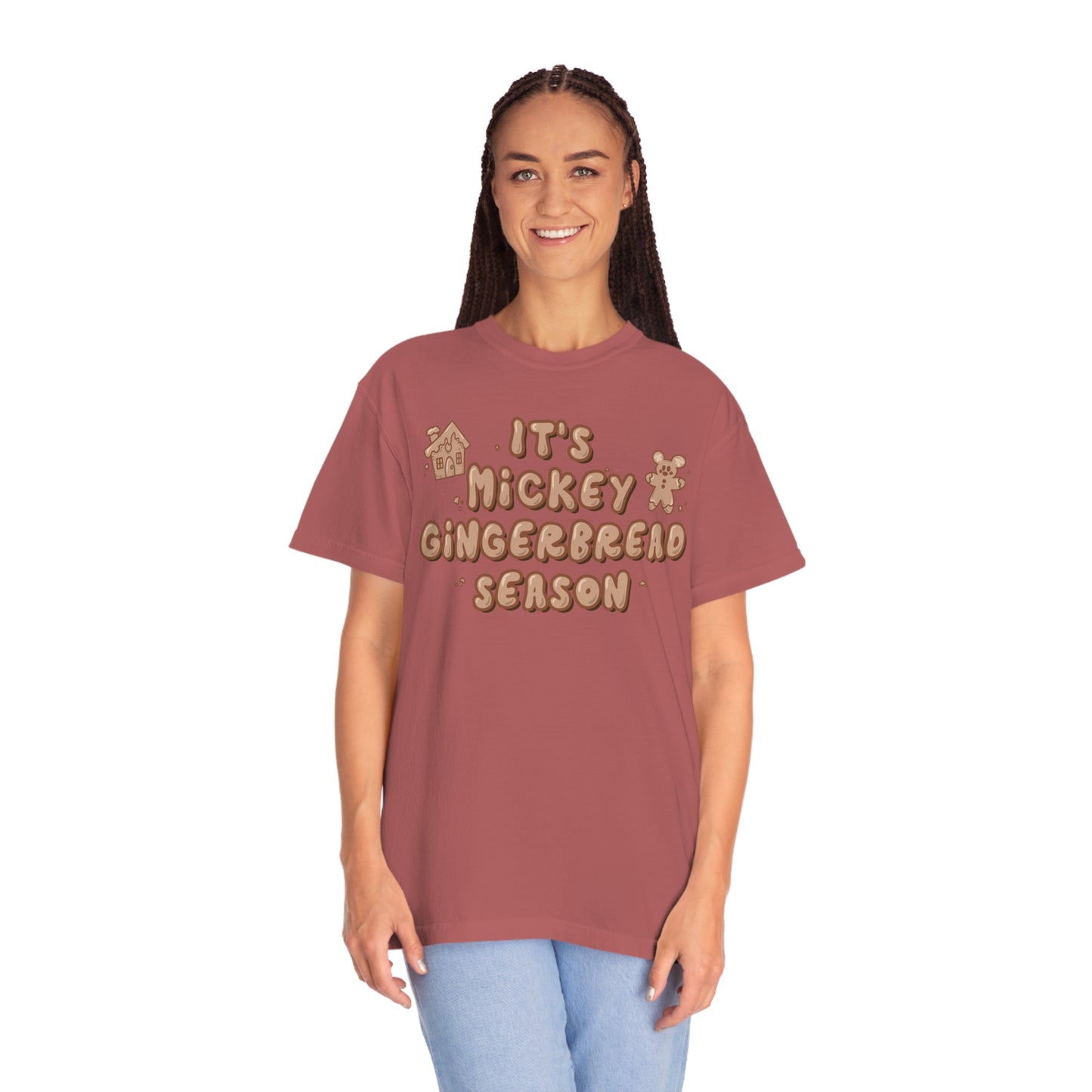 Adult Gingerbread Season Tee - Comfort Colors