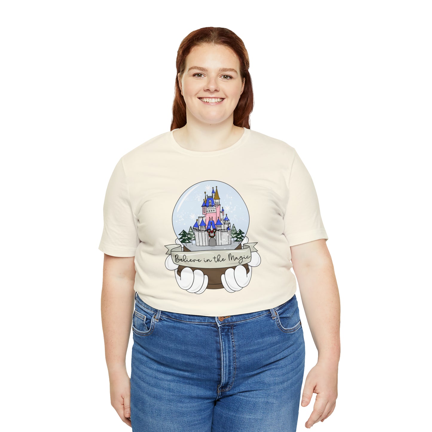 Adult WDW Snow Globe Tee - Bella + Canvas