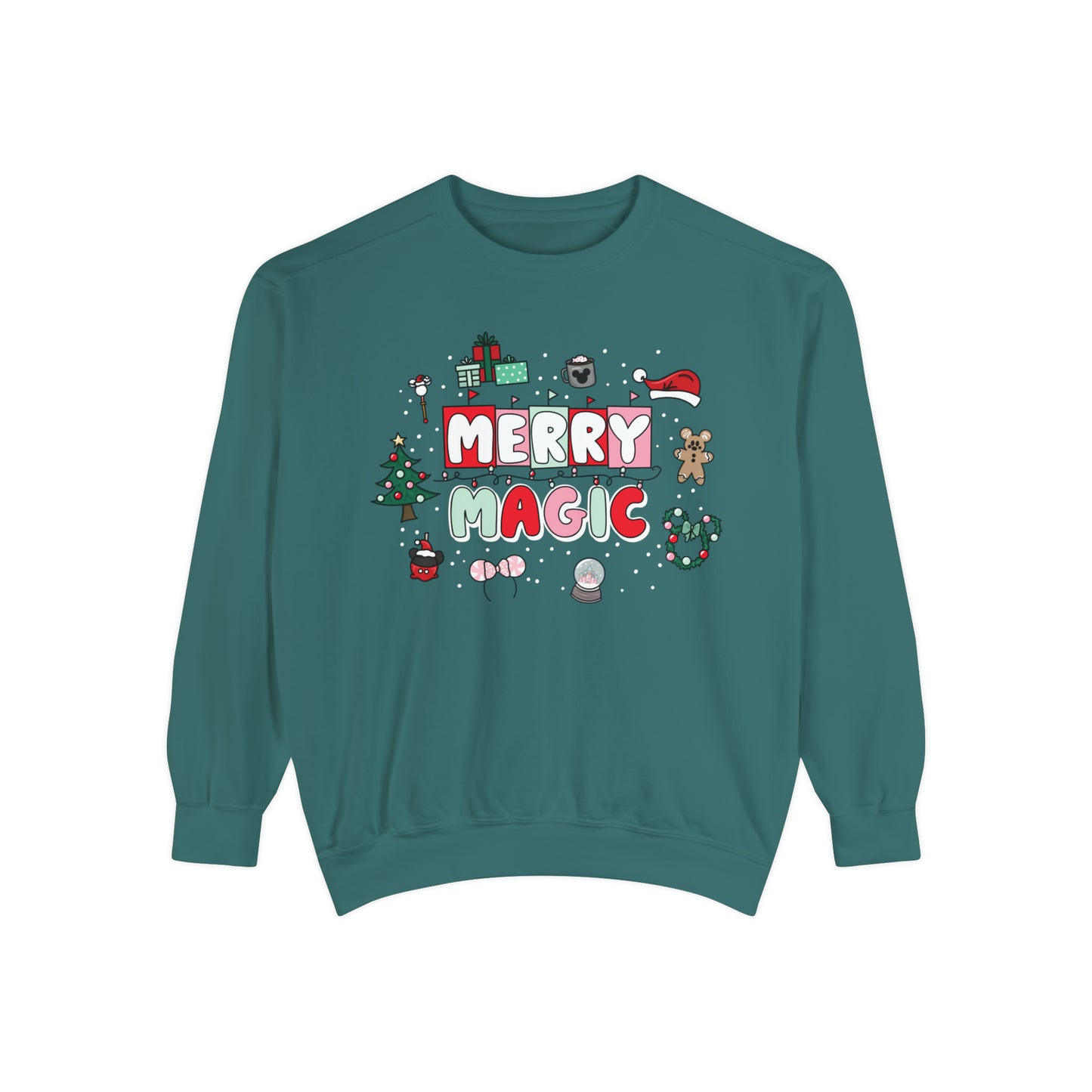 Adult Merry Magic - Comfort Colors Sweatshirt