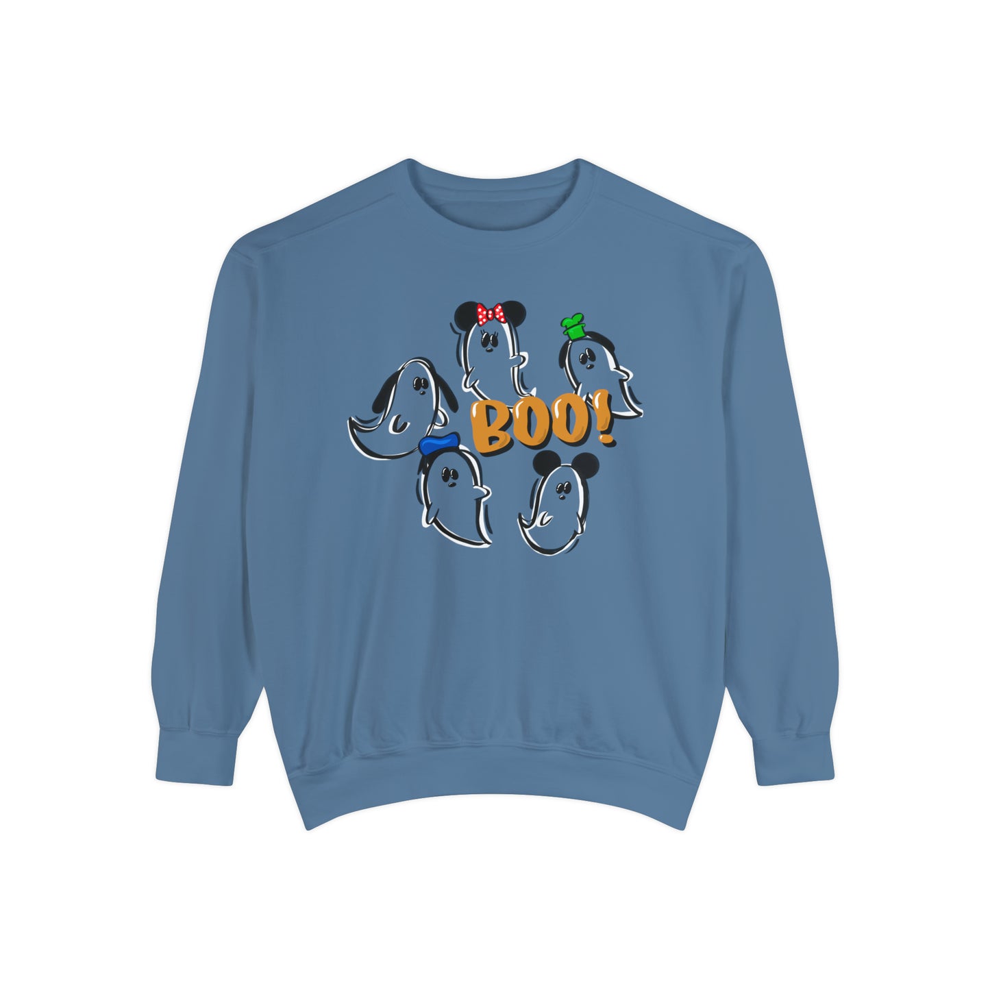 Adult Fab 5 Boo Crewneck - Comfort Colors