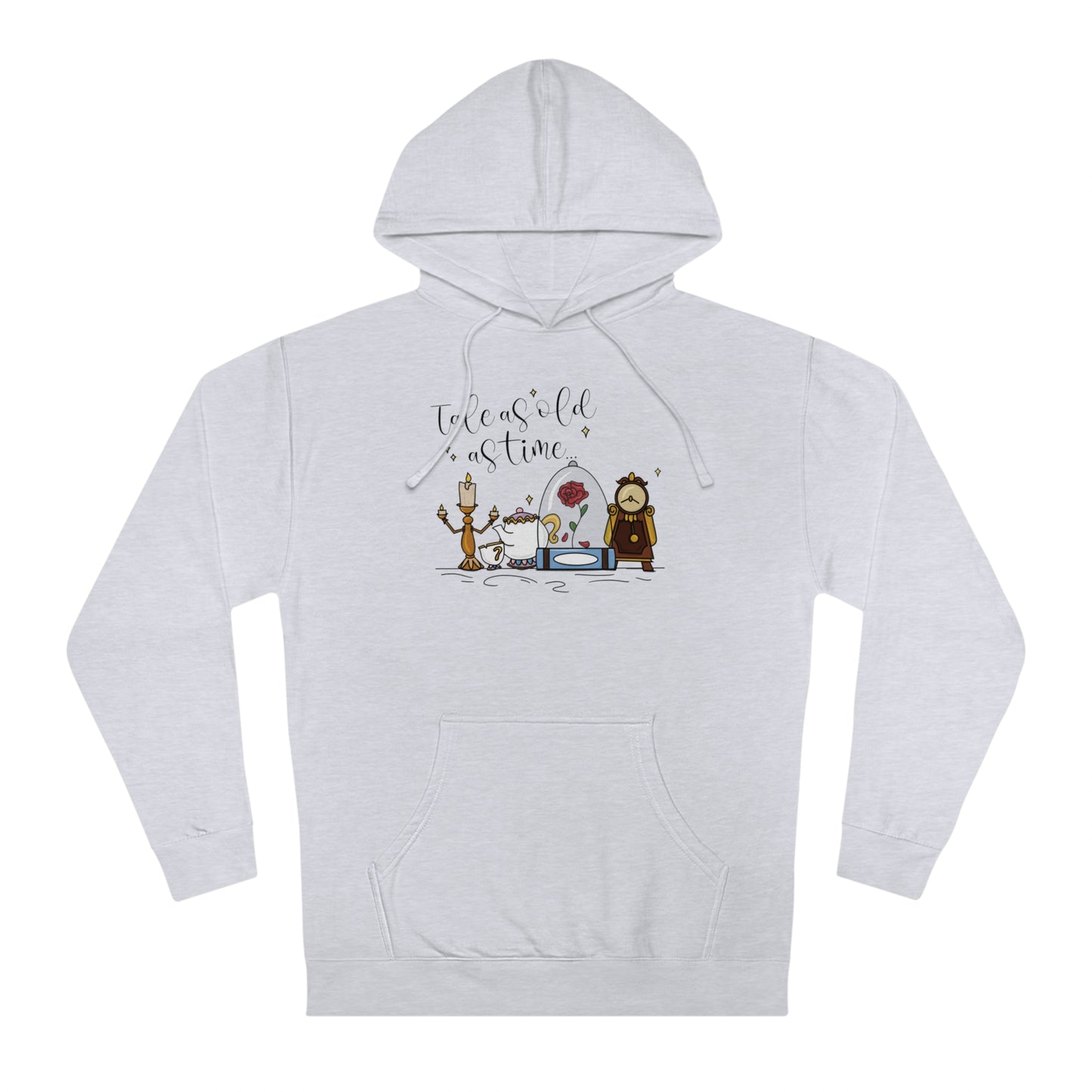 Adult Tale as old as Time - Hooded Sweatshirt