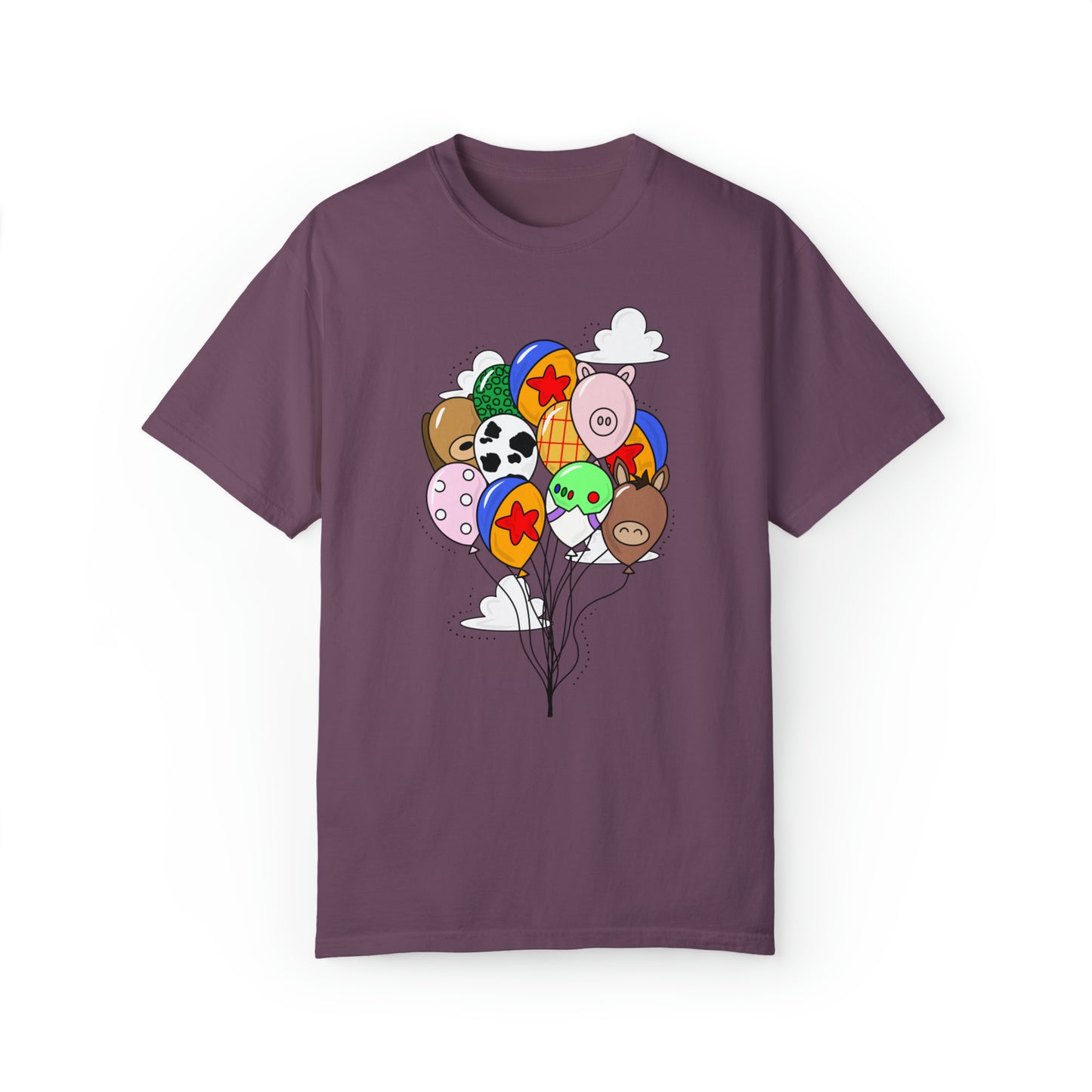 Adult Toy Balloons Tee - Comfort Colors
