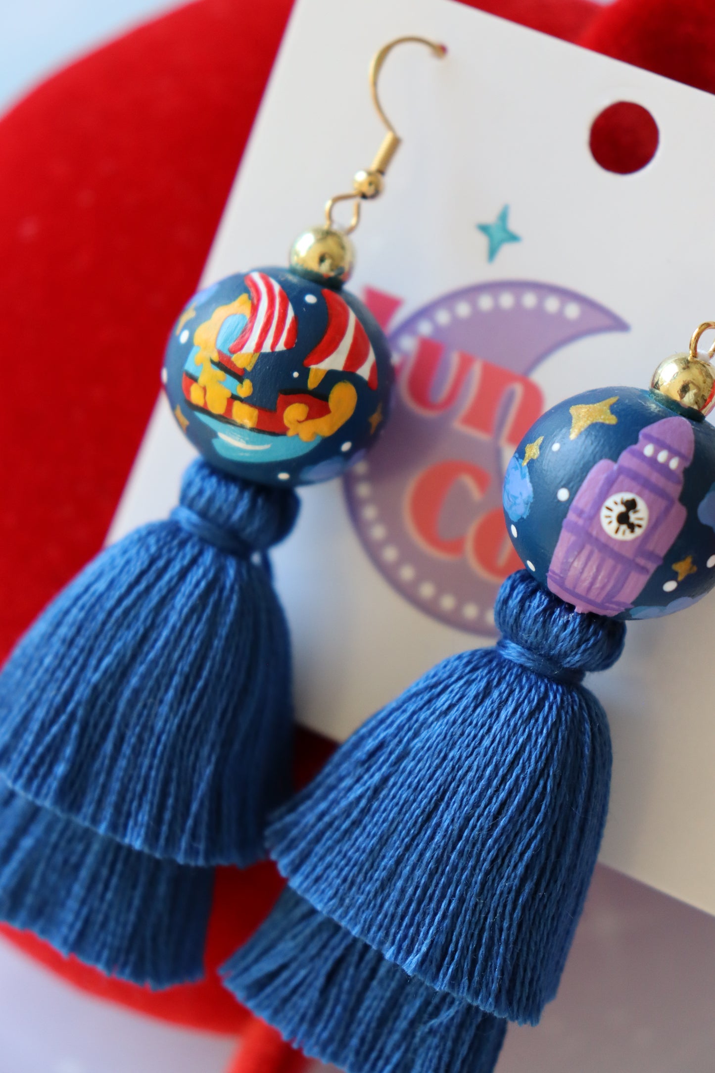 Peter Pans Flight Tassel Earrings