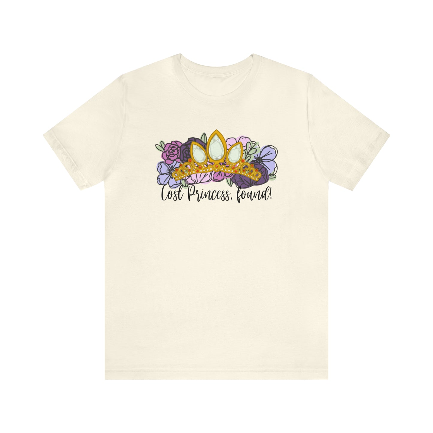 Adult Lost Princess, found Tee - Bella + Canvas