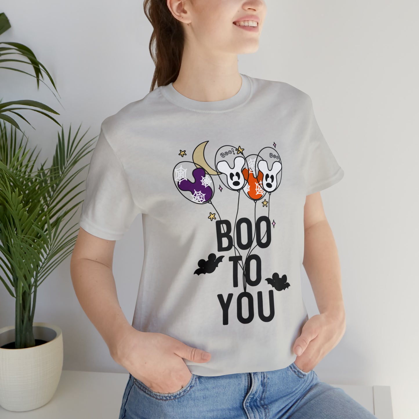 Adult Boo to you Tee - Bella + Canvas