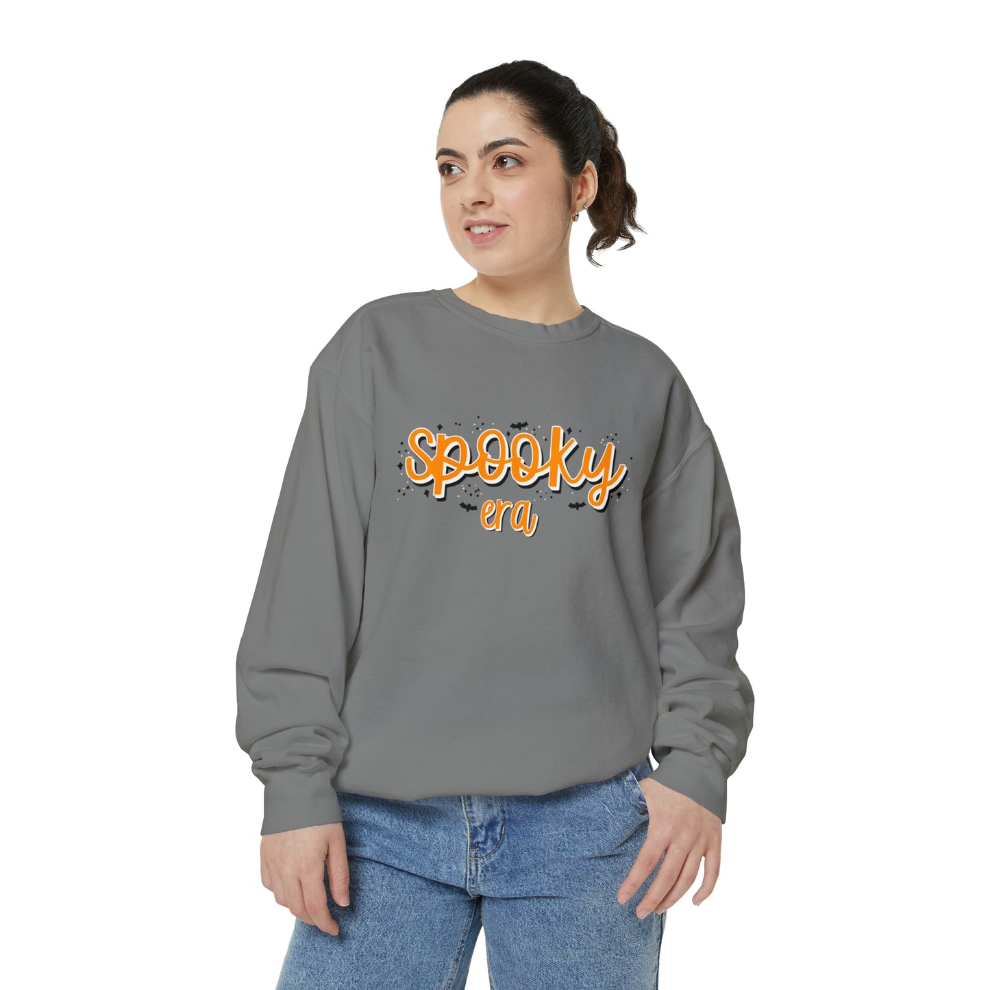 Adult Spooky Era Crew - Comfort Colors