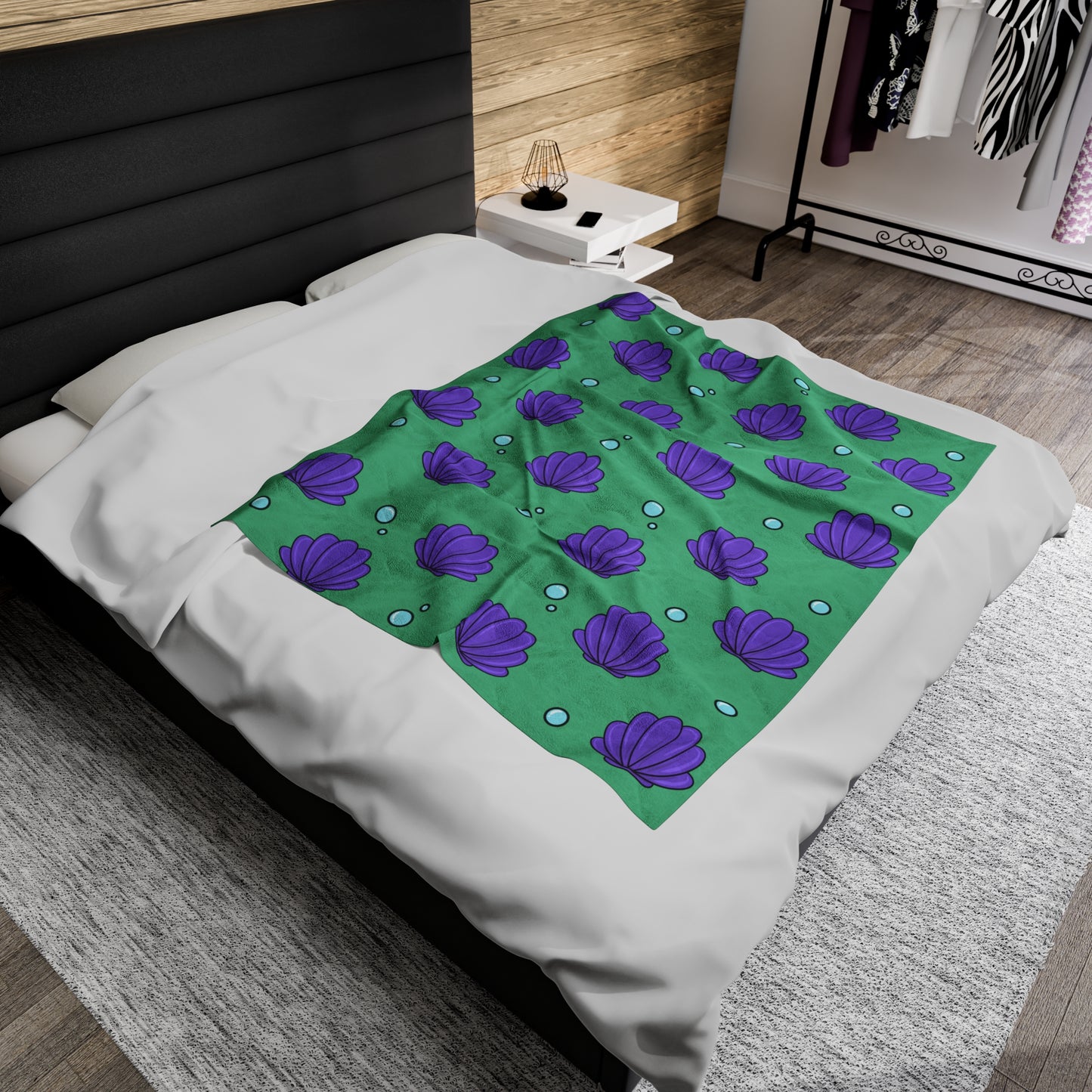 Mermaid Shell Blanket