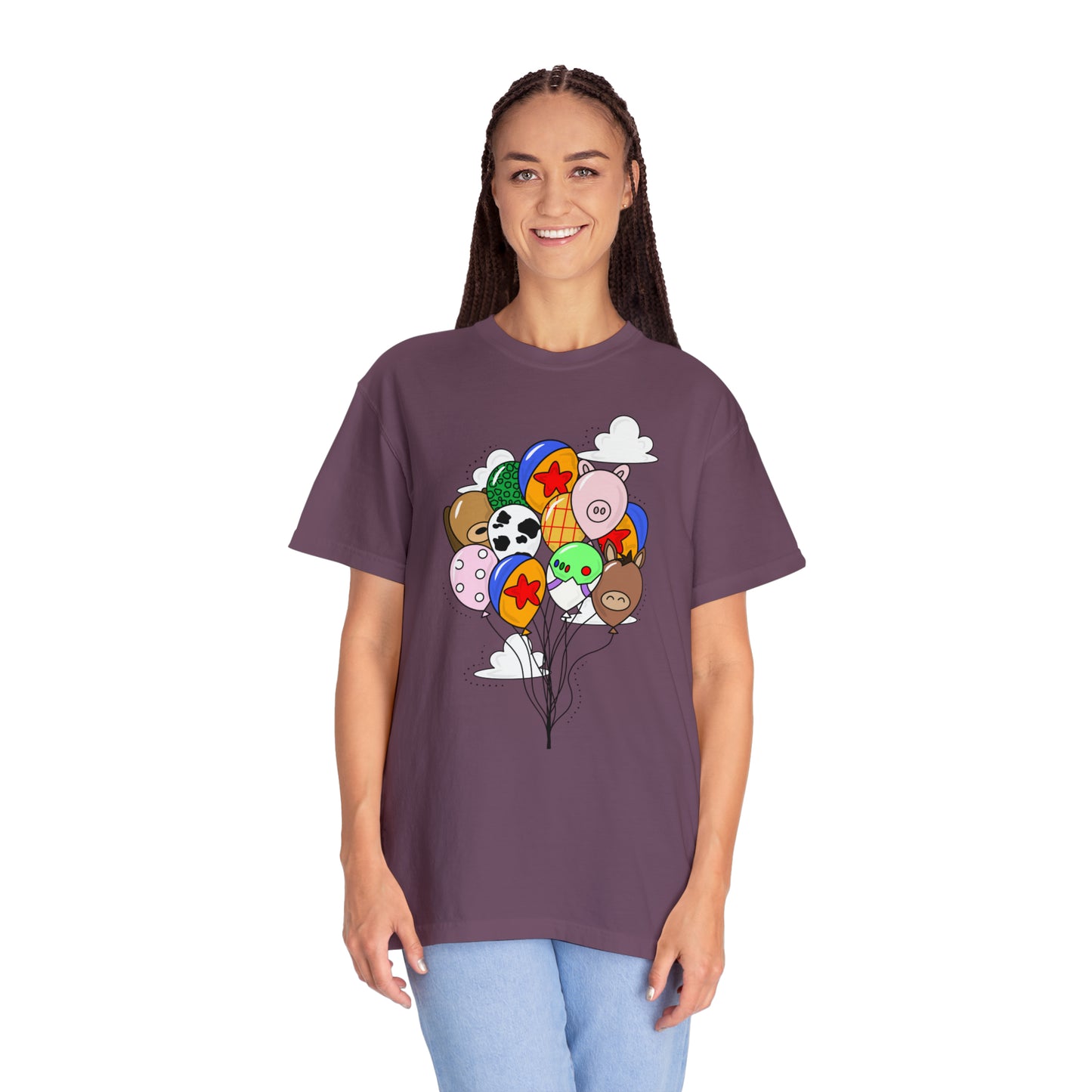 Adult Toy Balloons Tee - Comfort Colors